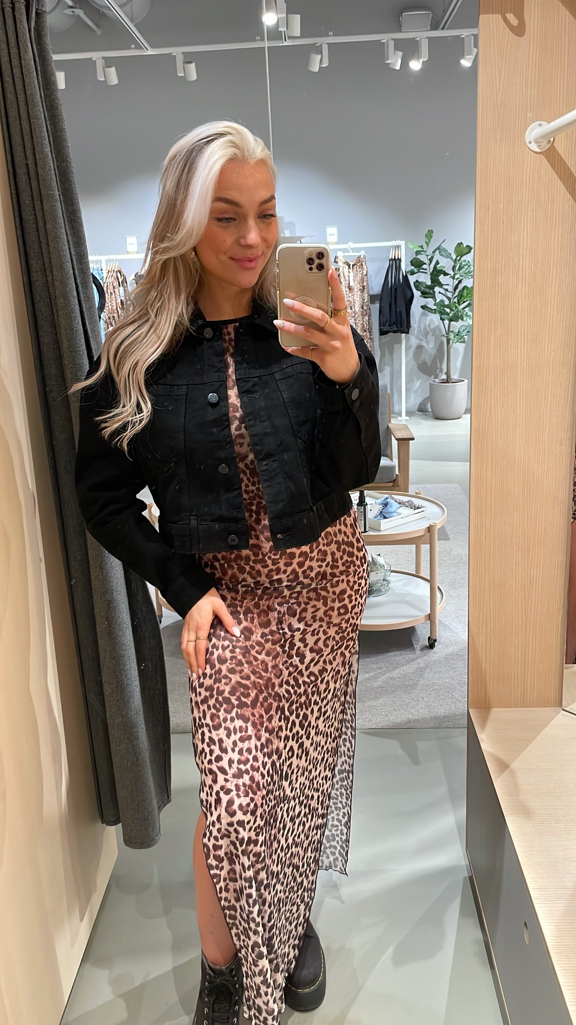 NMRONJA Jacket - Black Denim