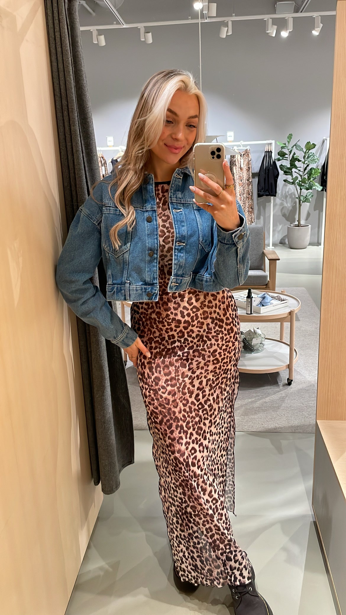 NMRONJA Jacket - Medium Blue Denim