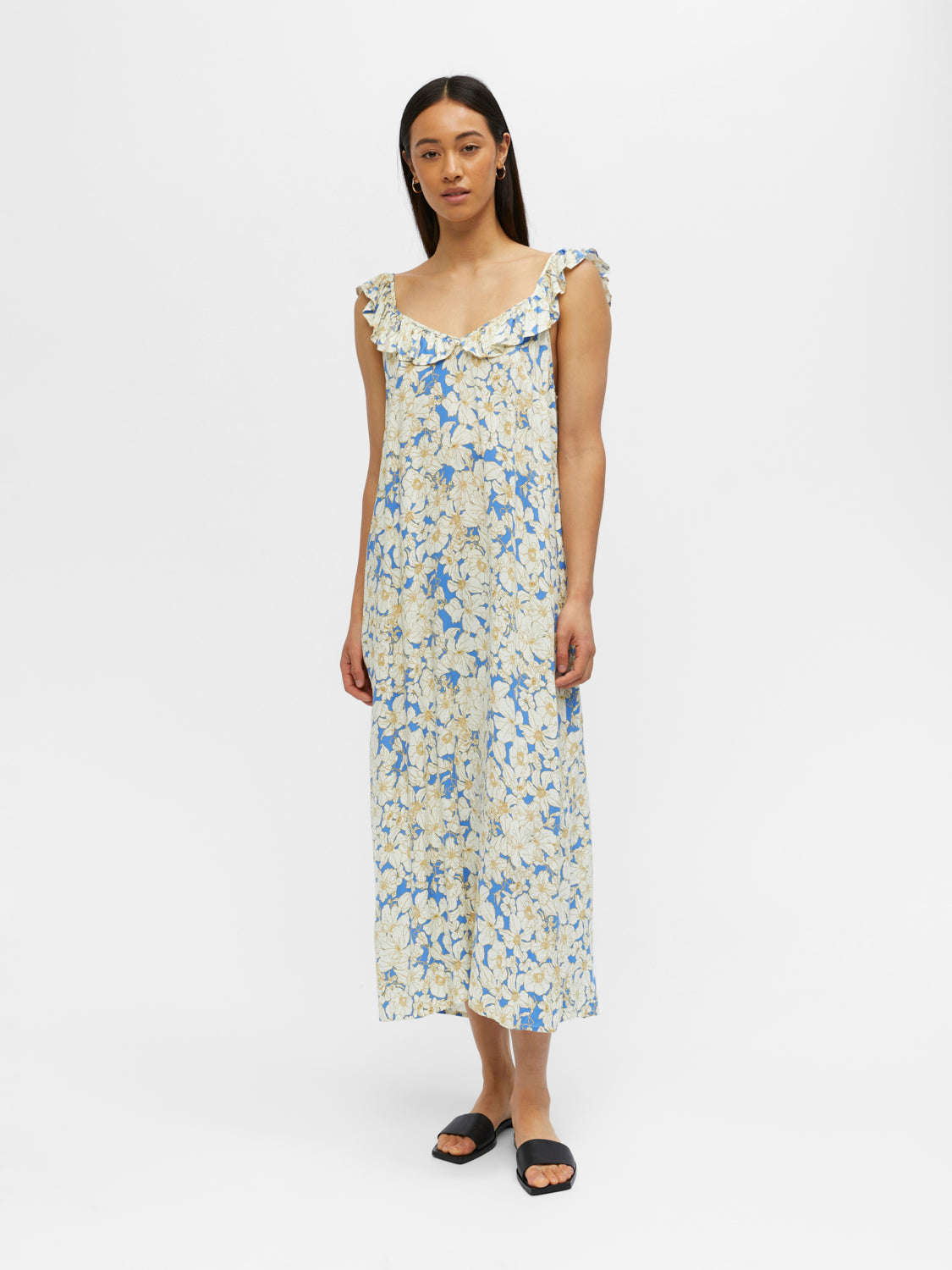 Ophelia love midi outlet dress pale blue