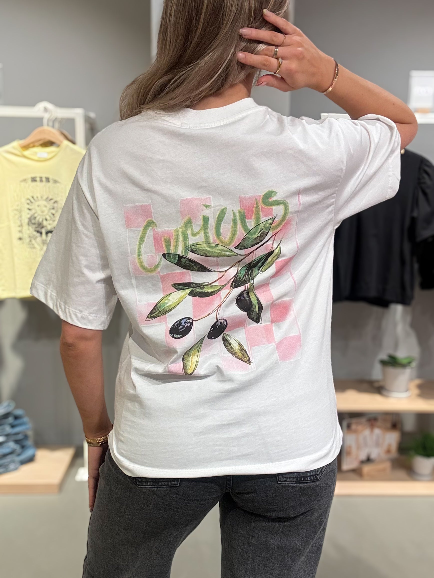 OBJELIZA Top - Cloud Dancer