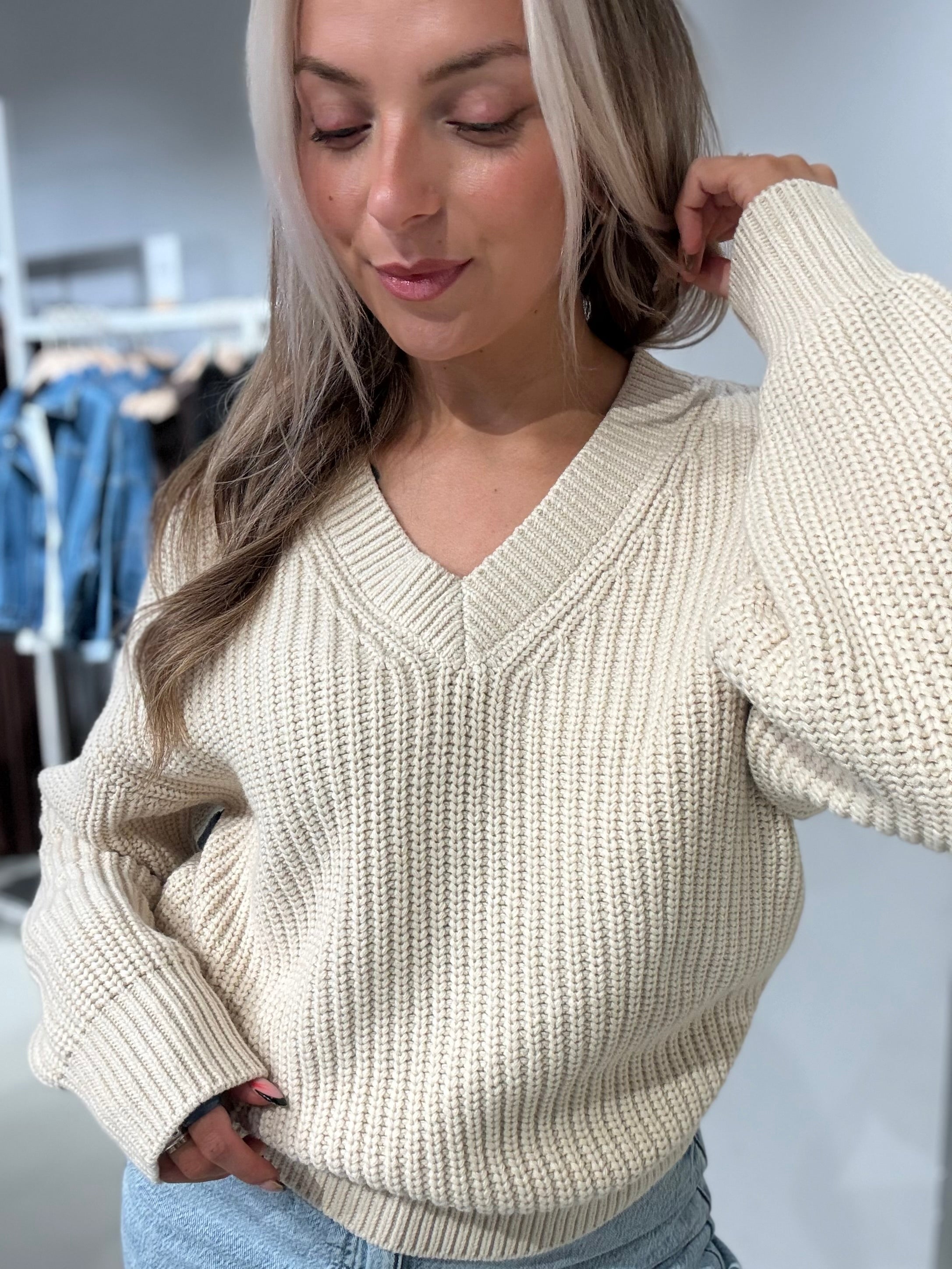 SLWSELMA Pullover - Birch