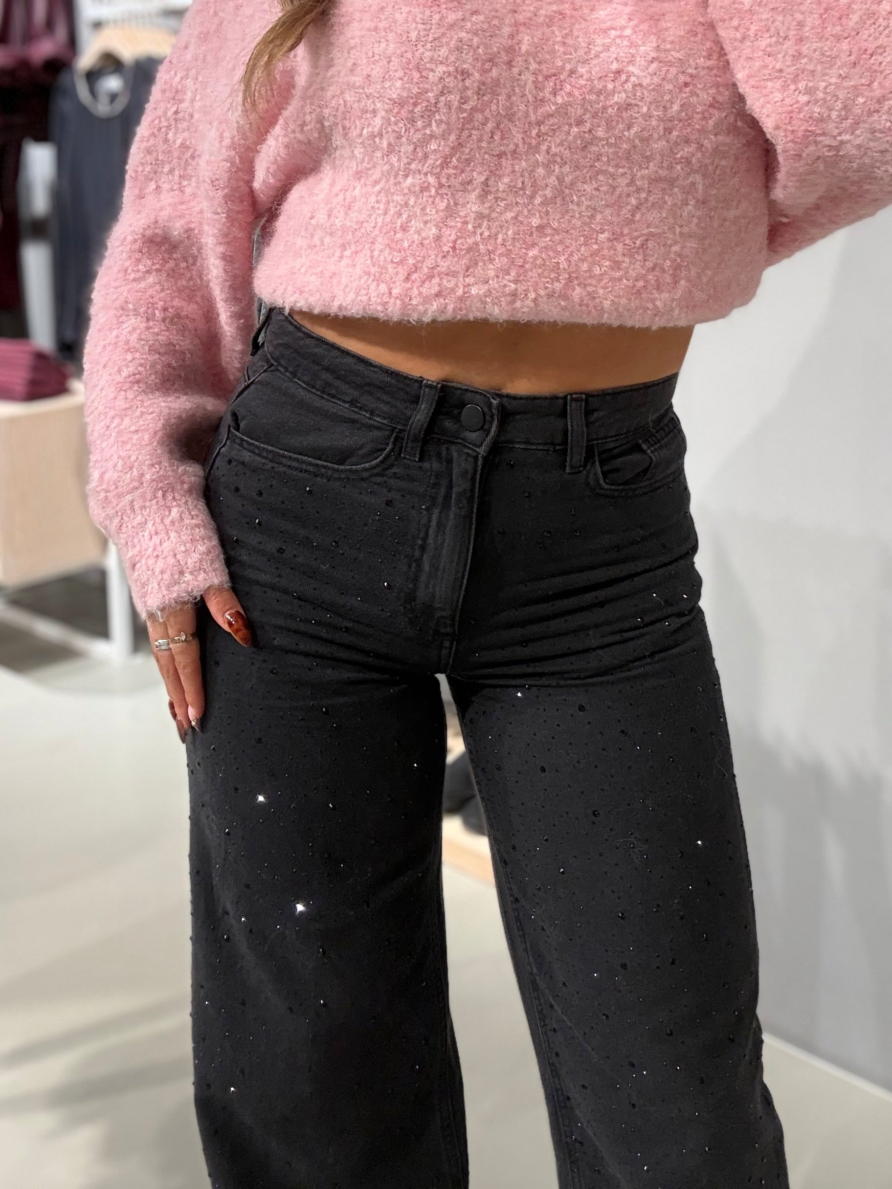 VIFREYA Jeans - Black Denim