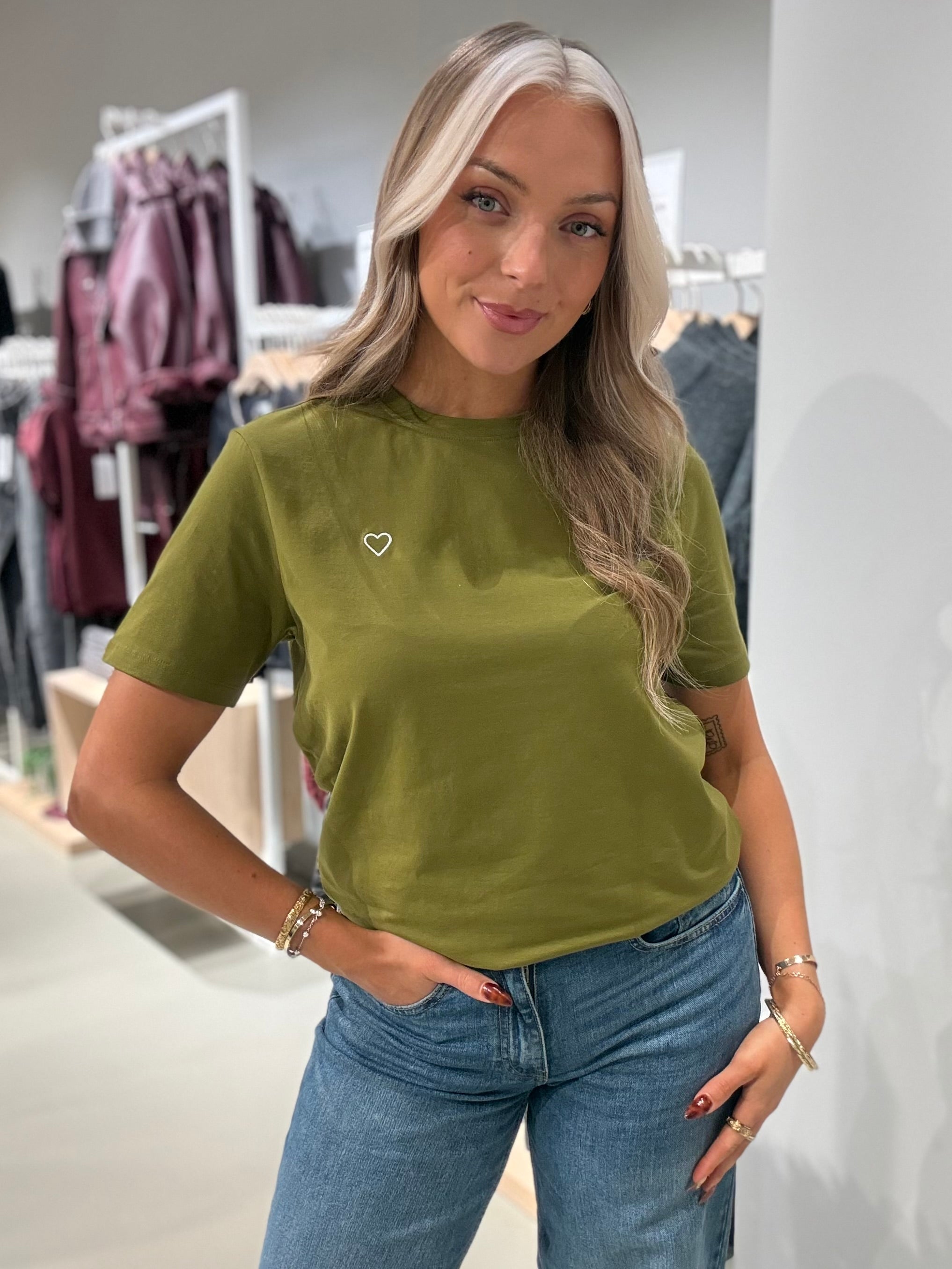 VINORA T-shirt - Avocado