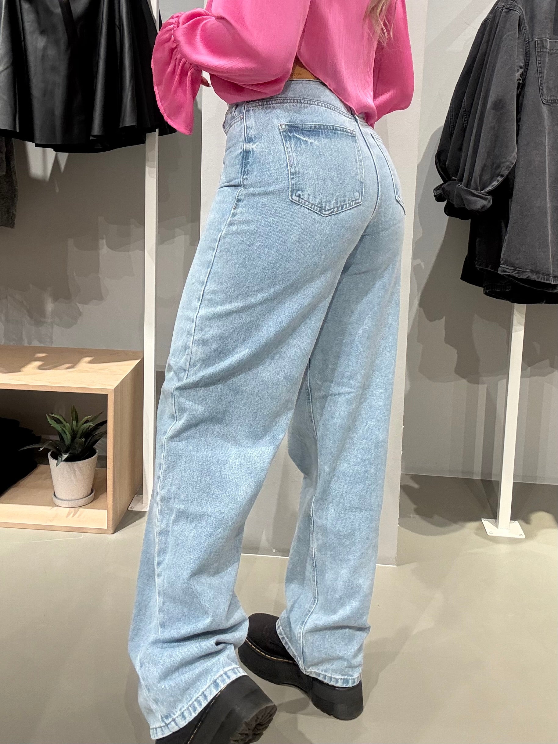 NMALEXA Jeans - Light Blue Denim