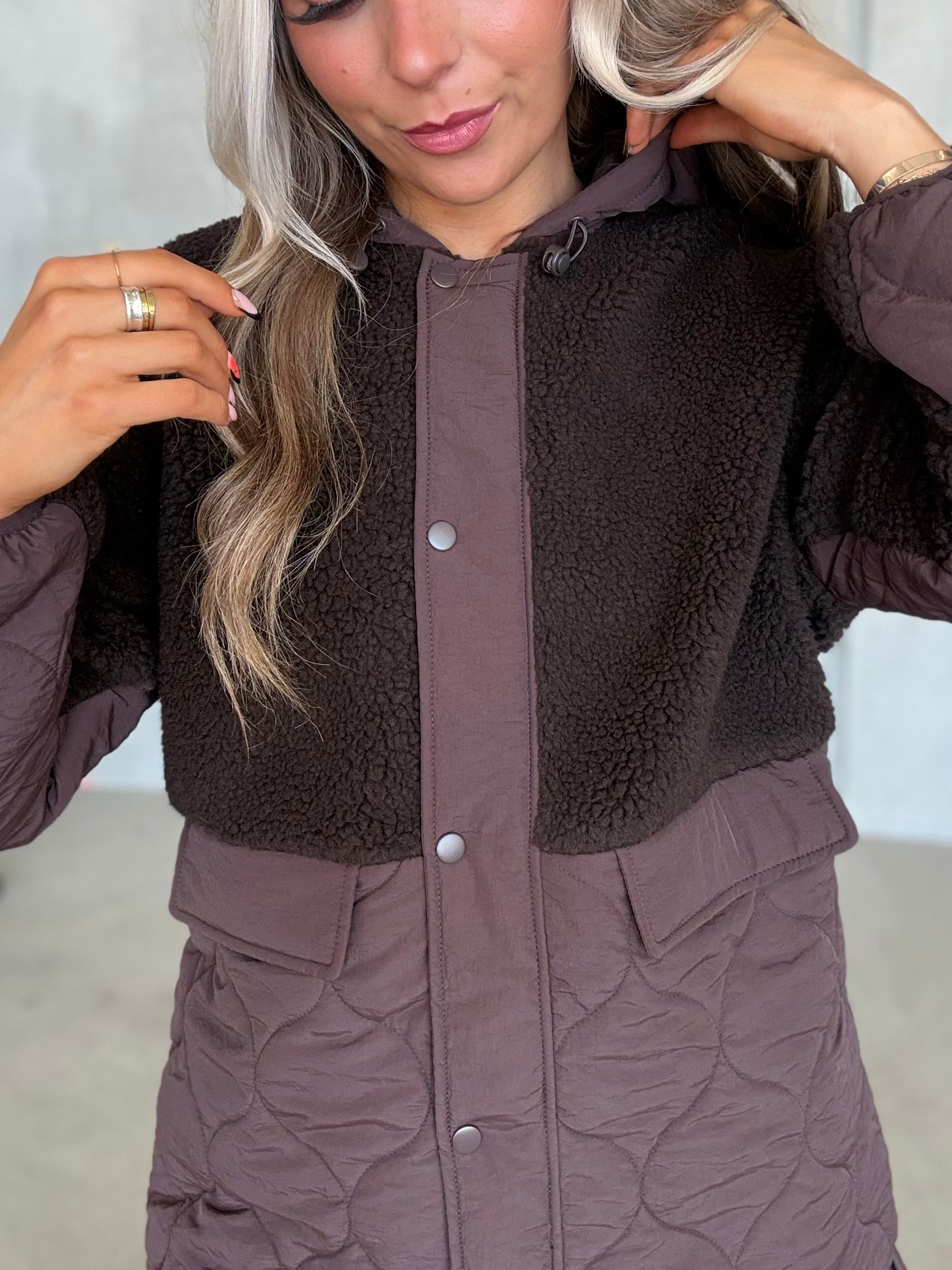 VITONE Coat - Coffee Bean
