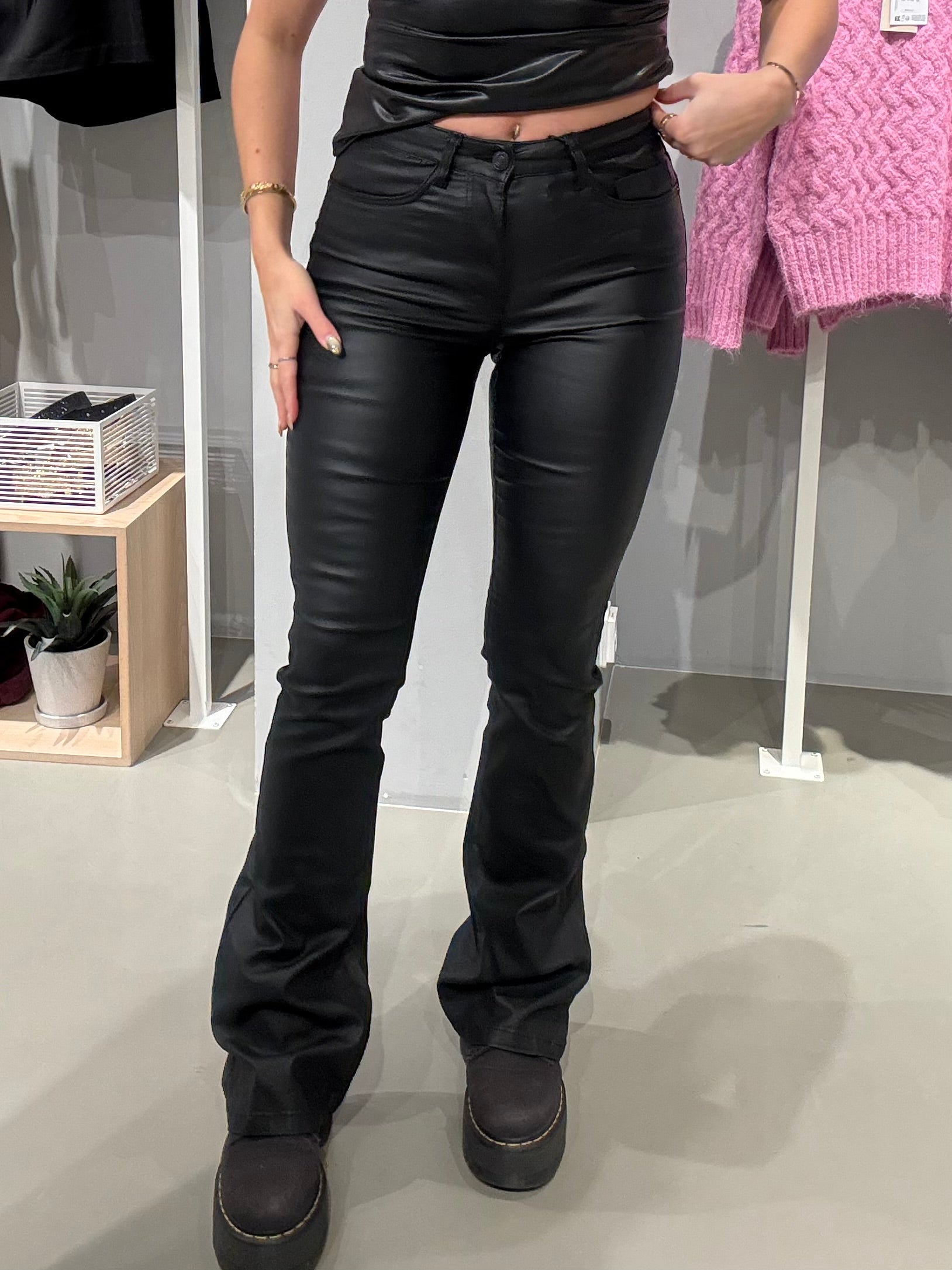 NMSALLIE Trousers - Black