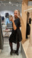 VIJOSA Short Dress - Black Beauty