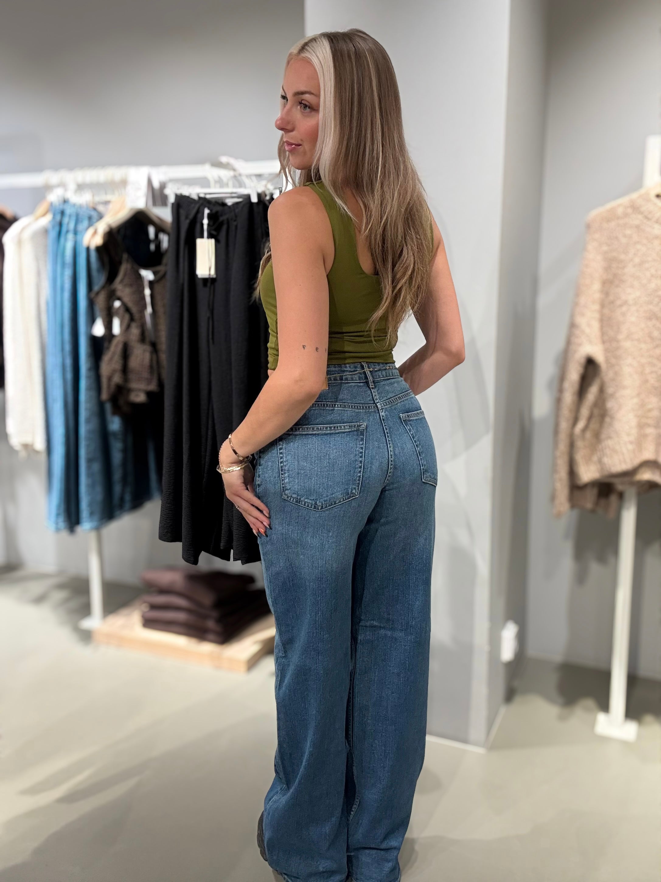 NMKENZIE Jeans - Medium Blue Denim
