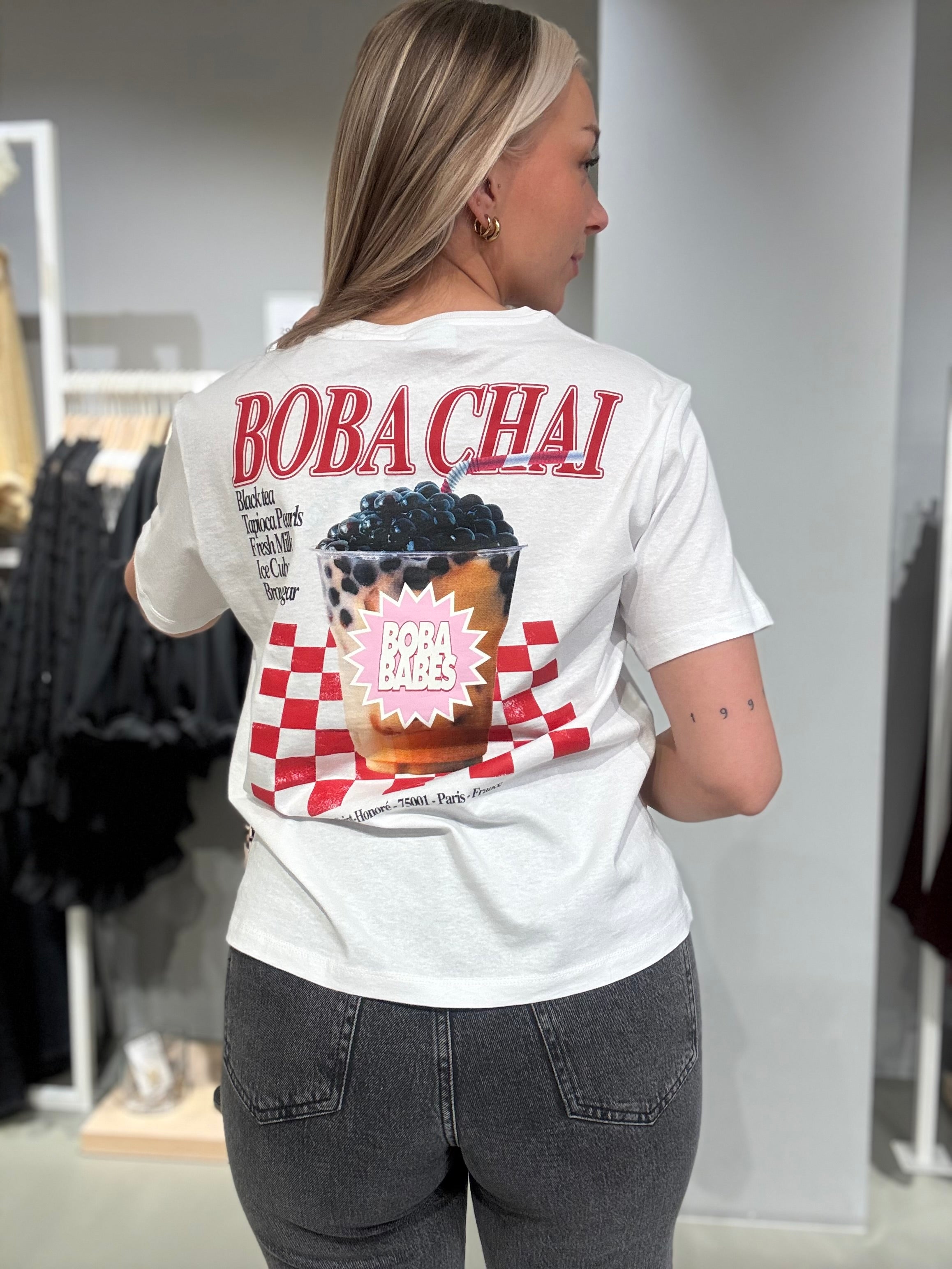 NMSPARKEL T-Shirt - Bright White