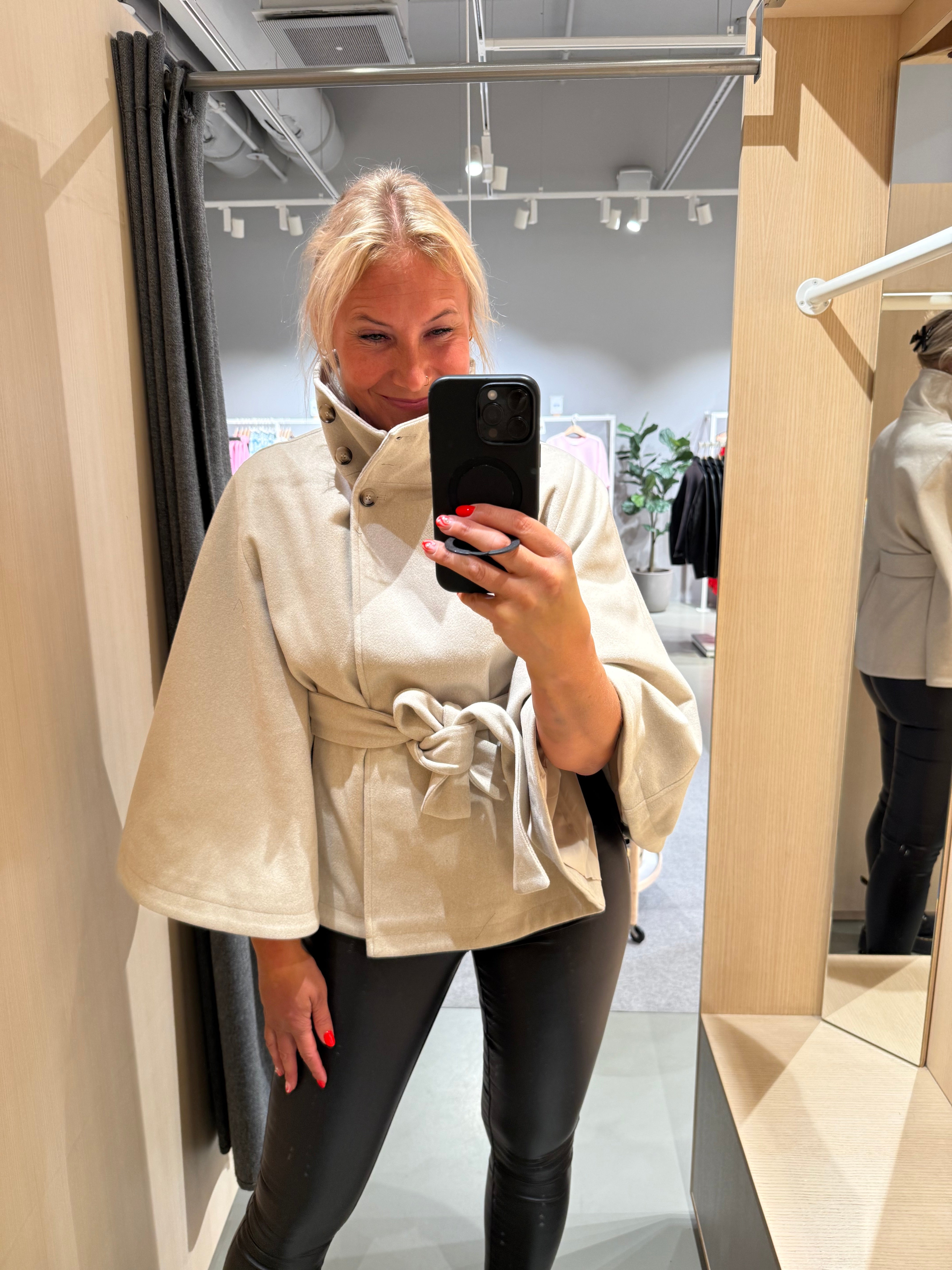 PCAIKEN Jacket - Greige