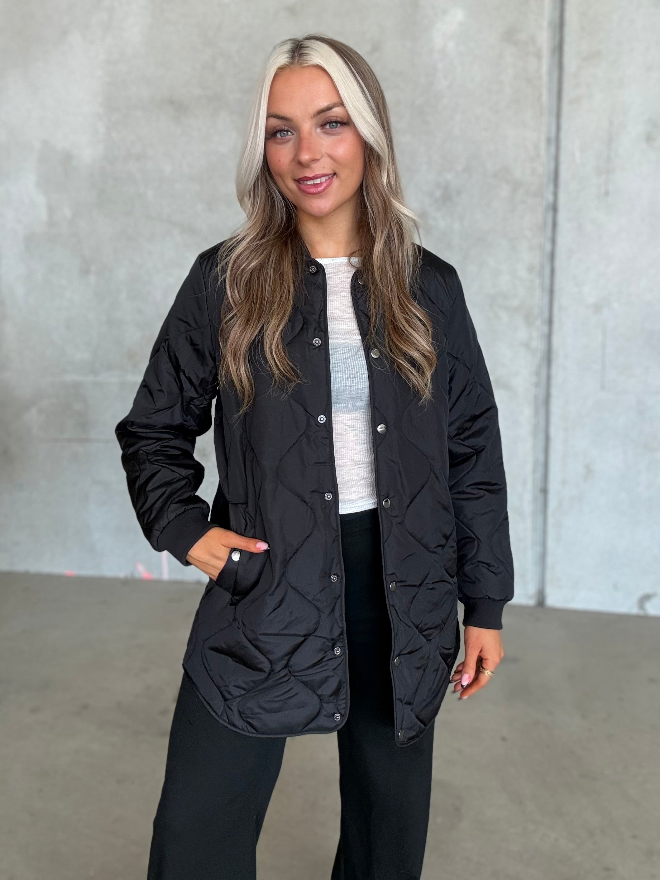 VITATE Coat - Black Beauty