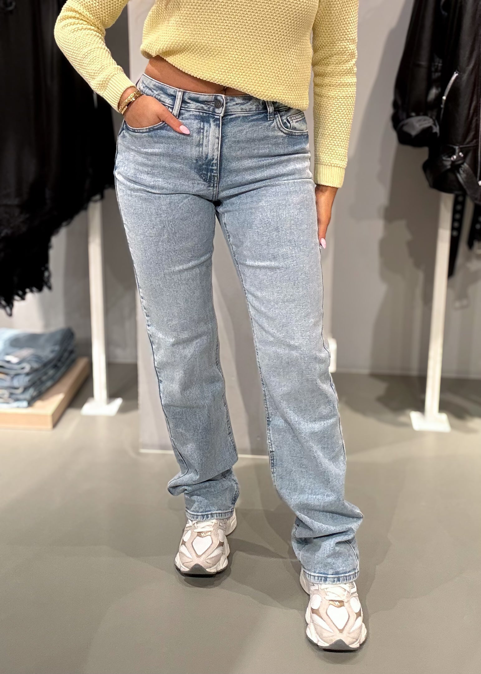 NMMONICA Jeans - Light Blue Denim