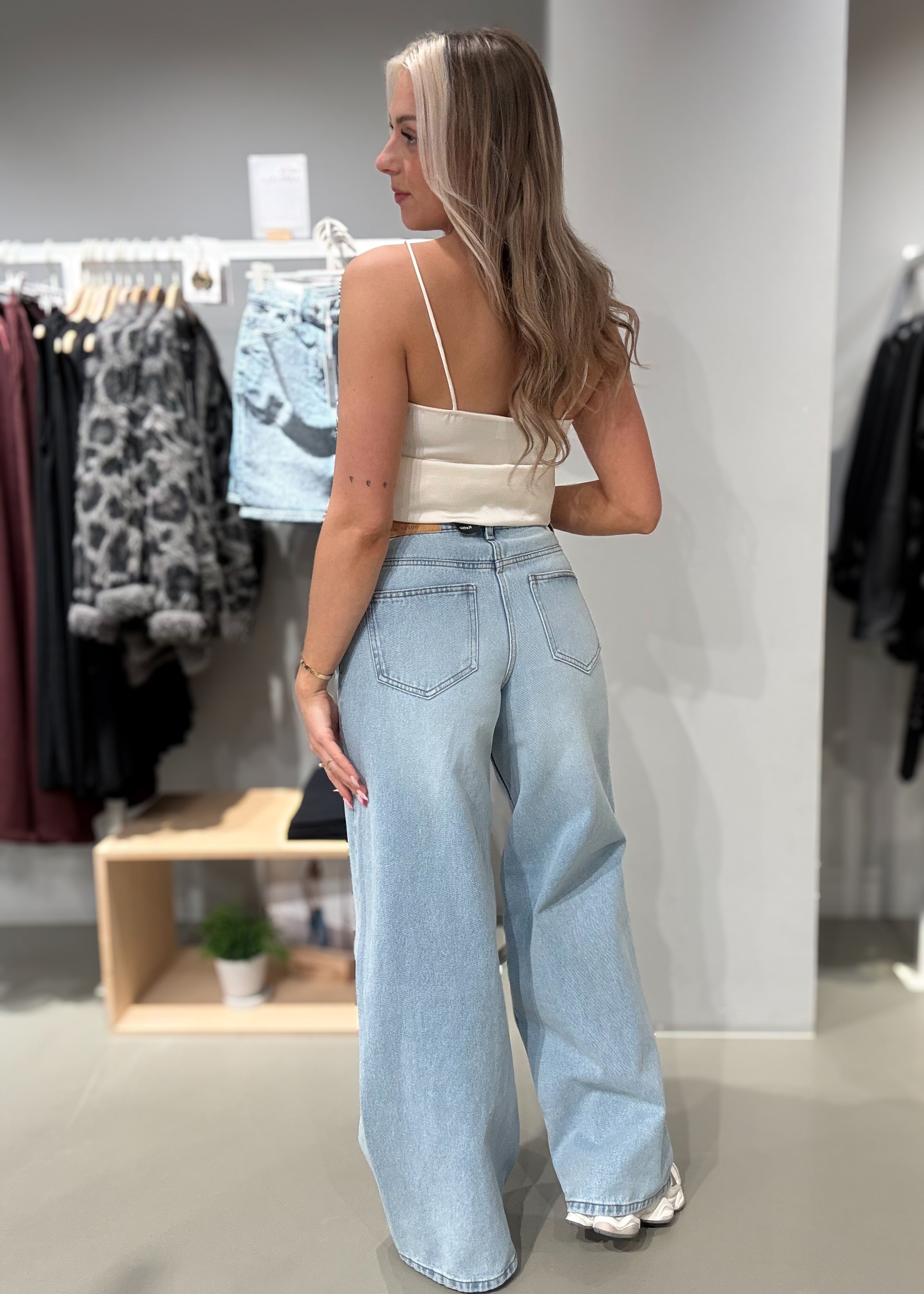 NMKETTIE Jeans - Light Blue Denim