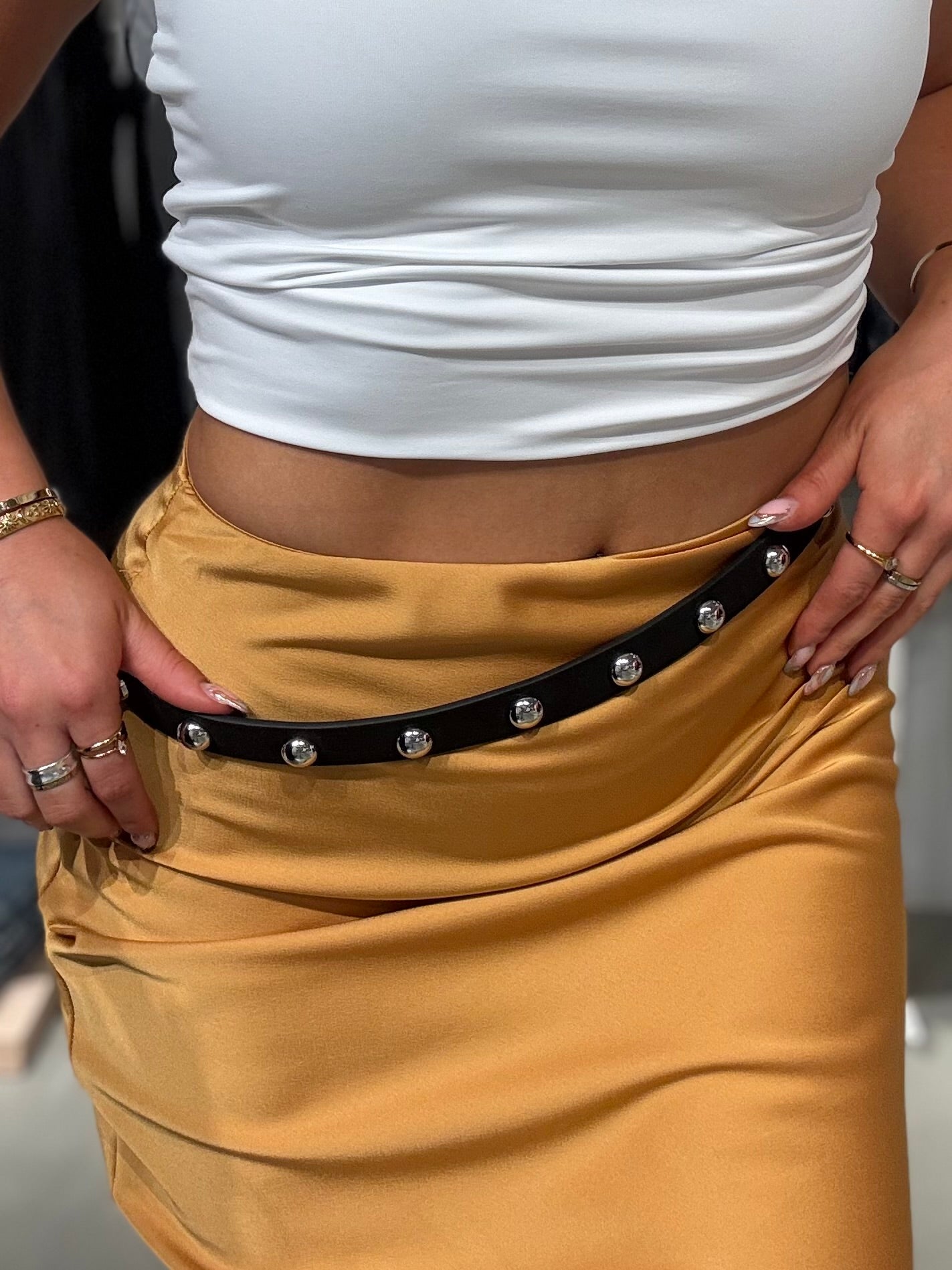 PCGESSICA Belts - Black