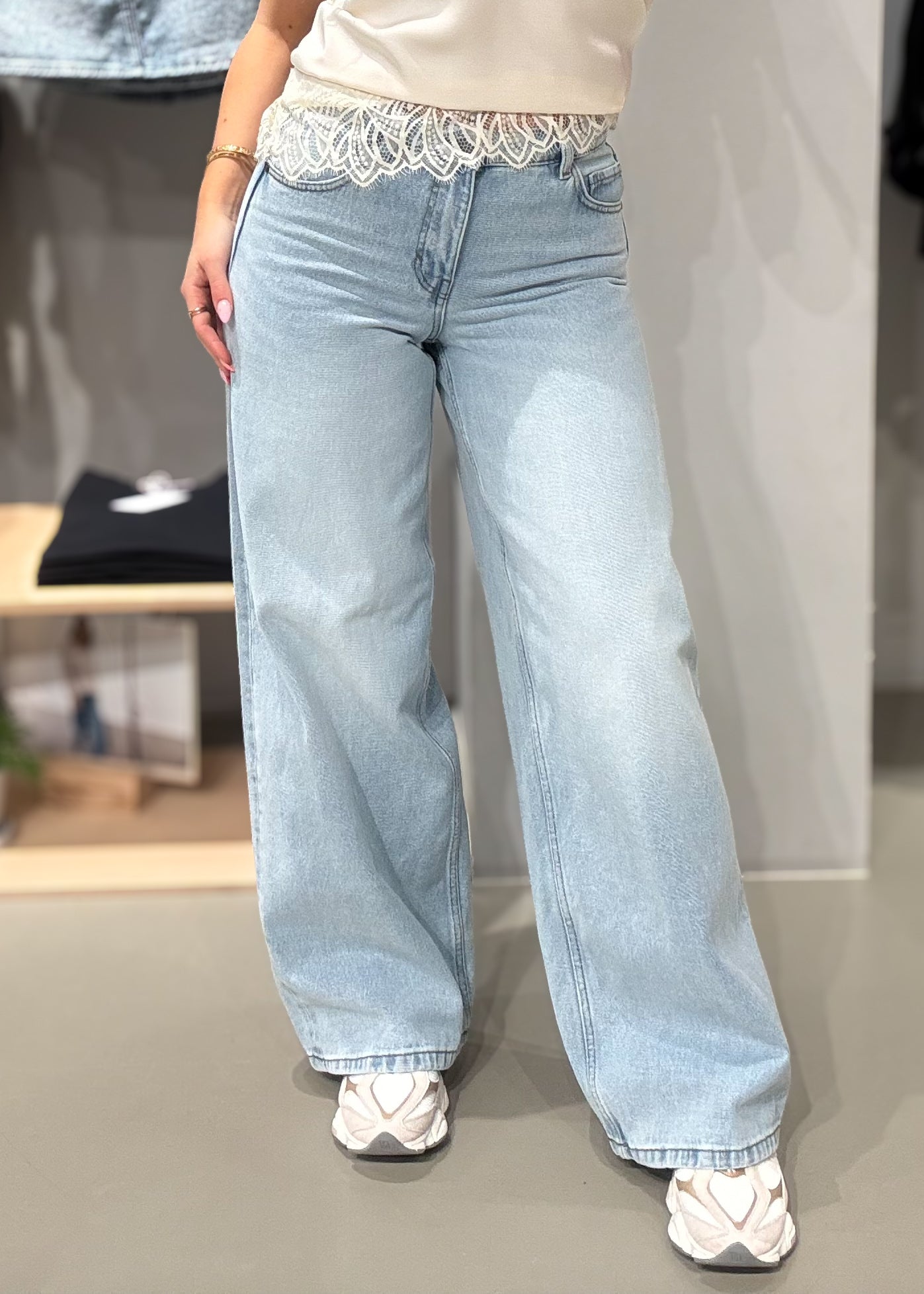 NMKETTIE Jeans - Light Blue Denim