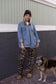 VIKIRA Jacket - Light Blue Denim