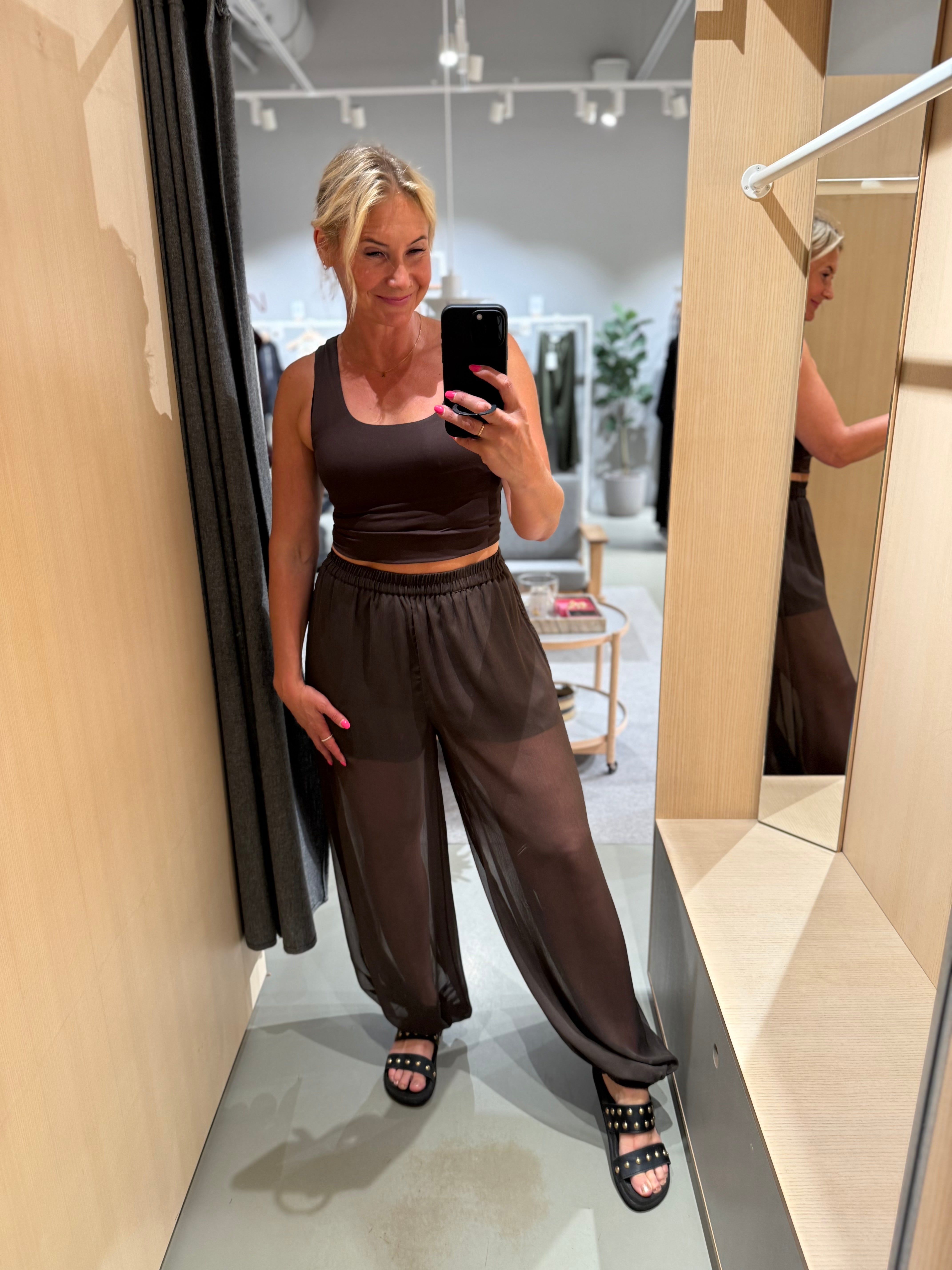 VISIRAS Trousers - Coffee Bean