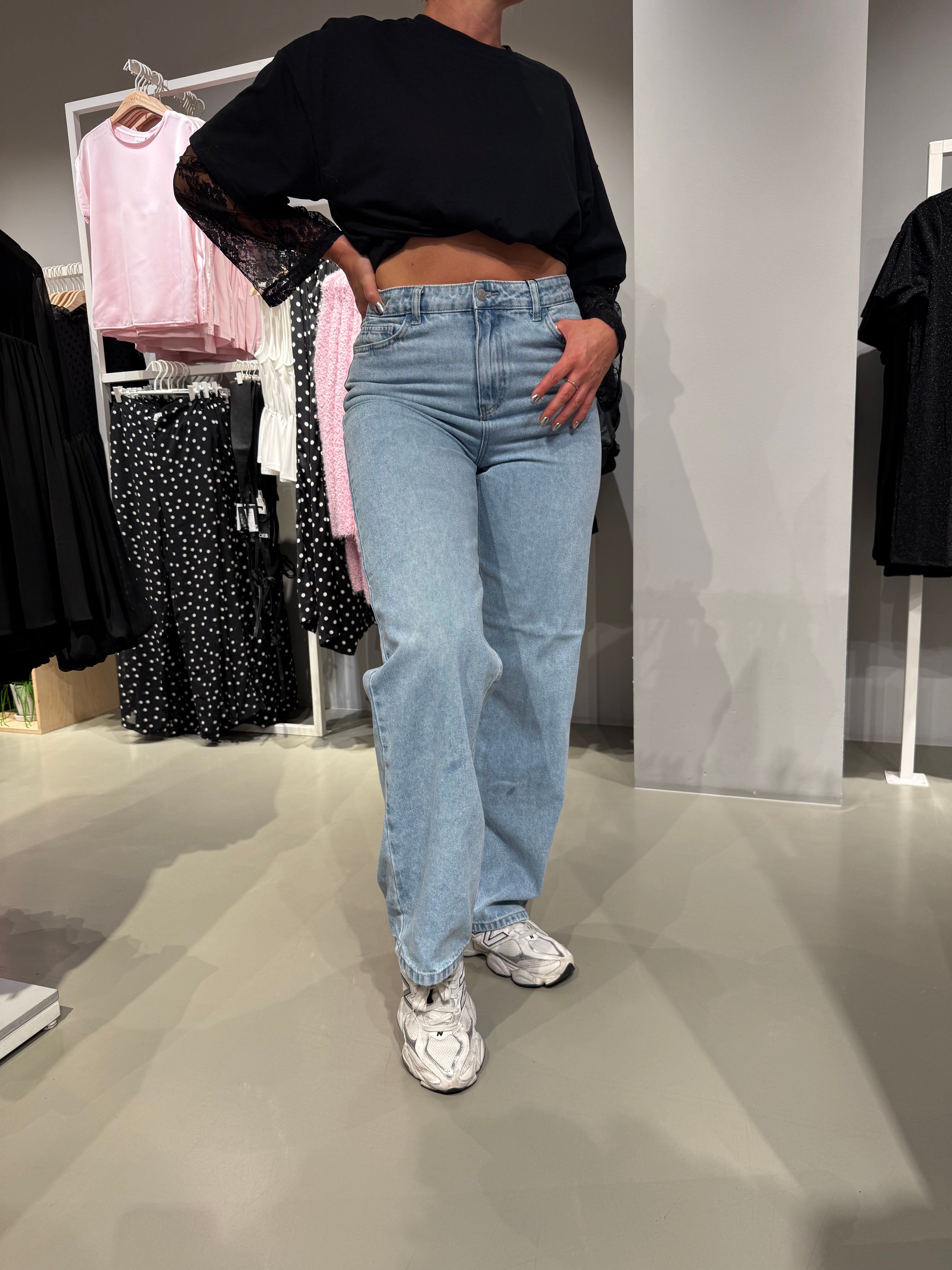 NMALEXA Jeans - Light Blue Denim