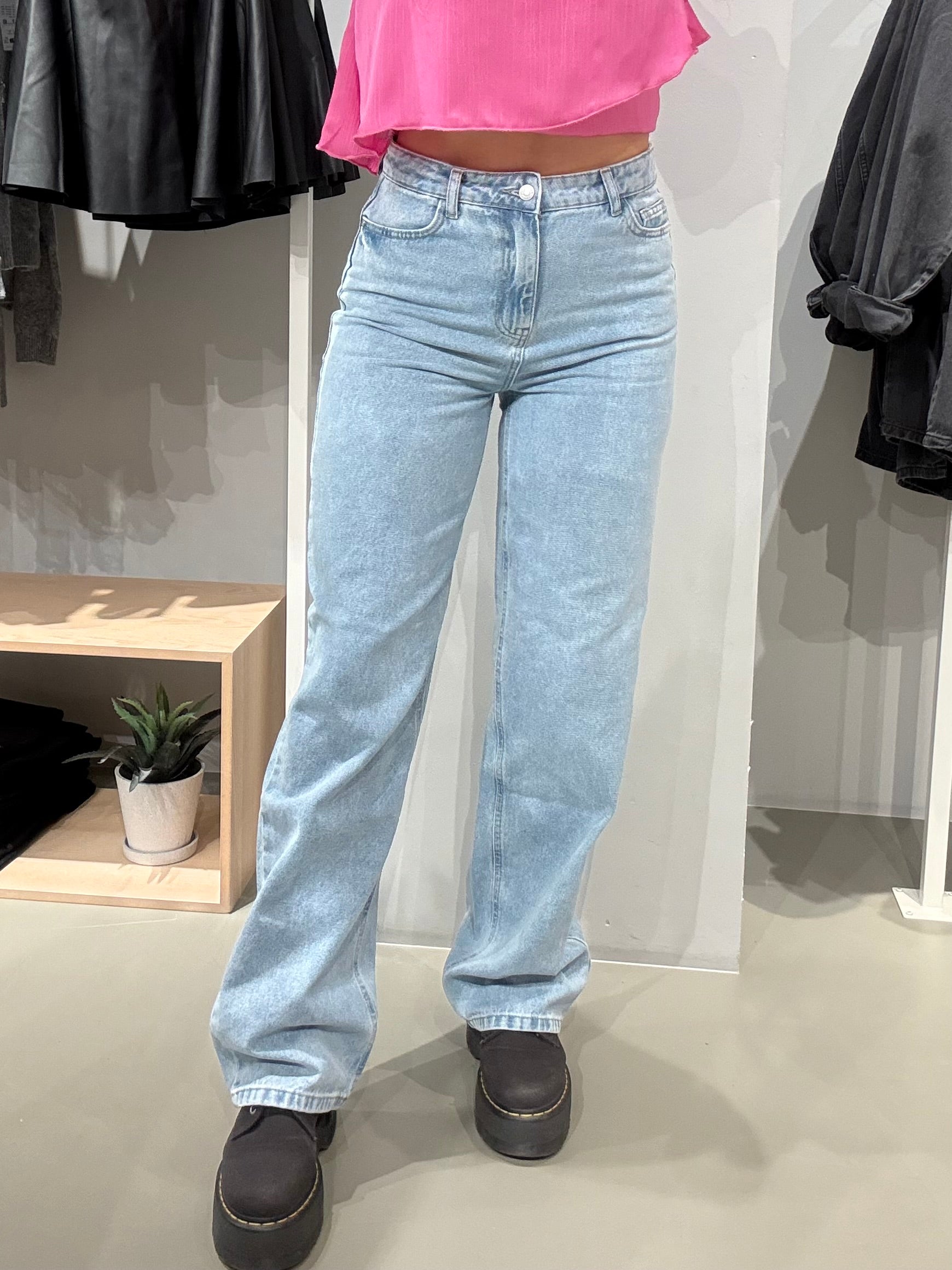 NMALEXA Jeans - Light Blue Denim