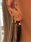 PCLETISA Earrings - Gold Colour