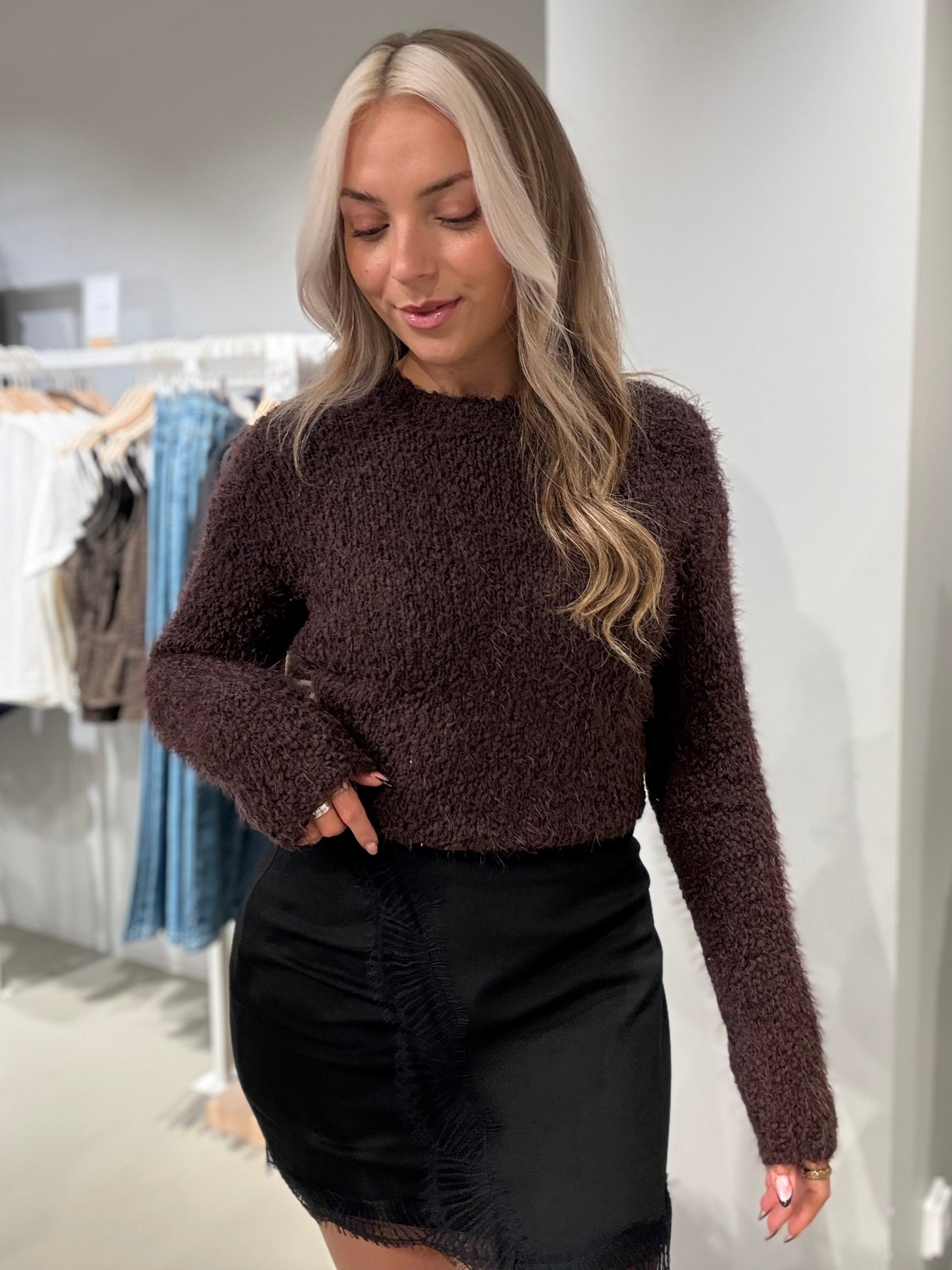 NMSASSY Pullover - Chocolate Plum