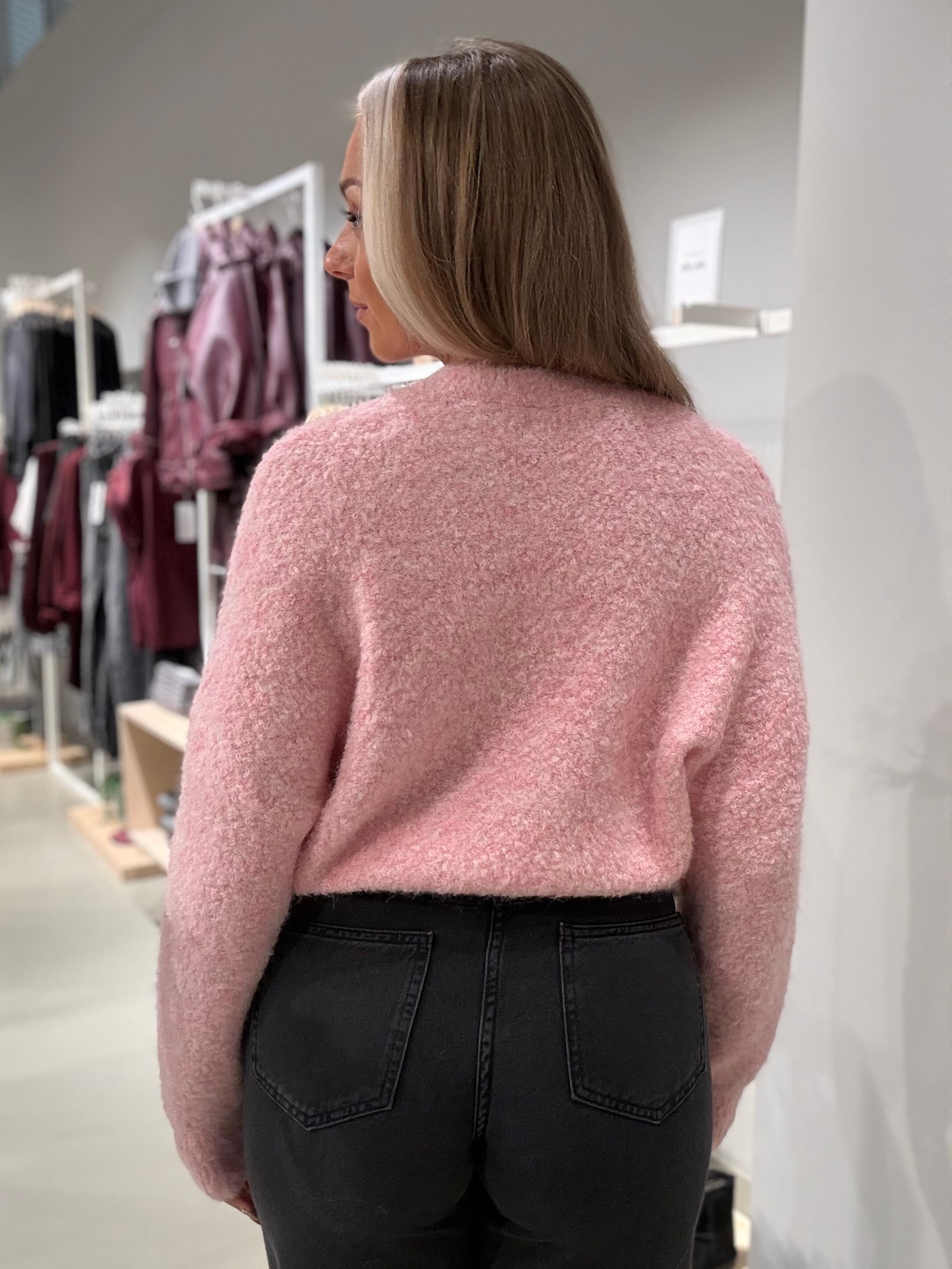 PCATHERINE Pullover - Sea Pink
