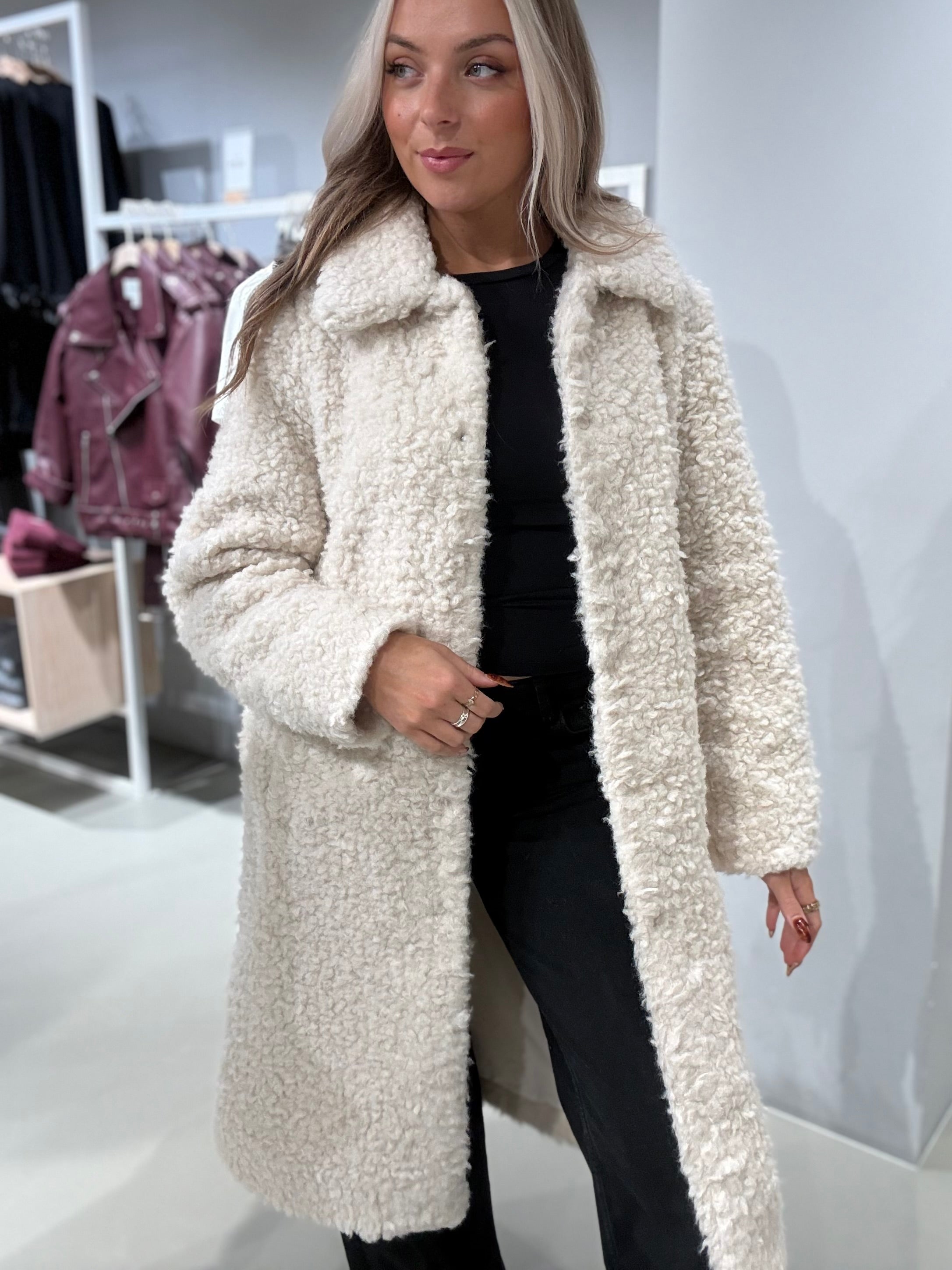 VIFEATHY Coat - Birch