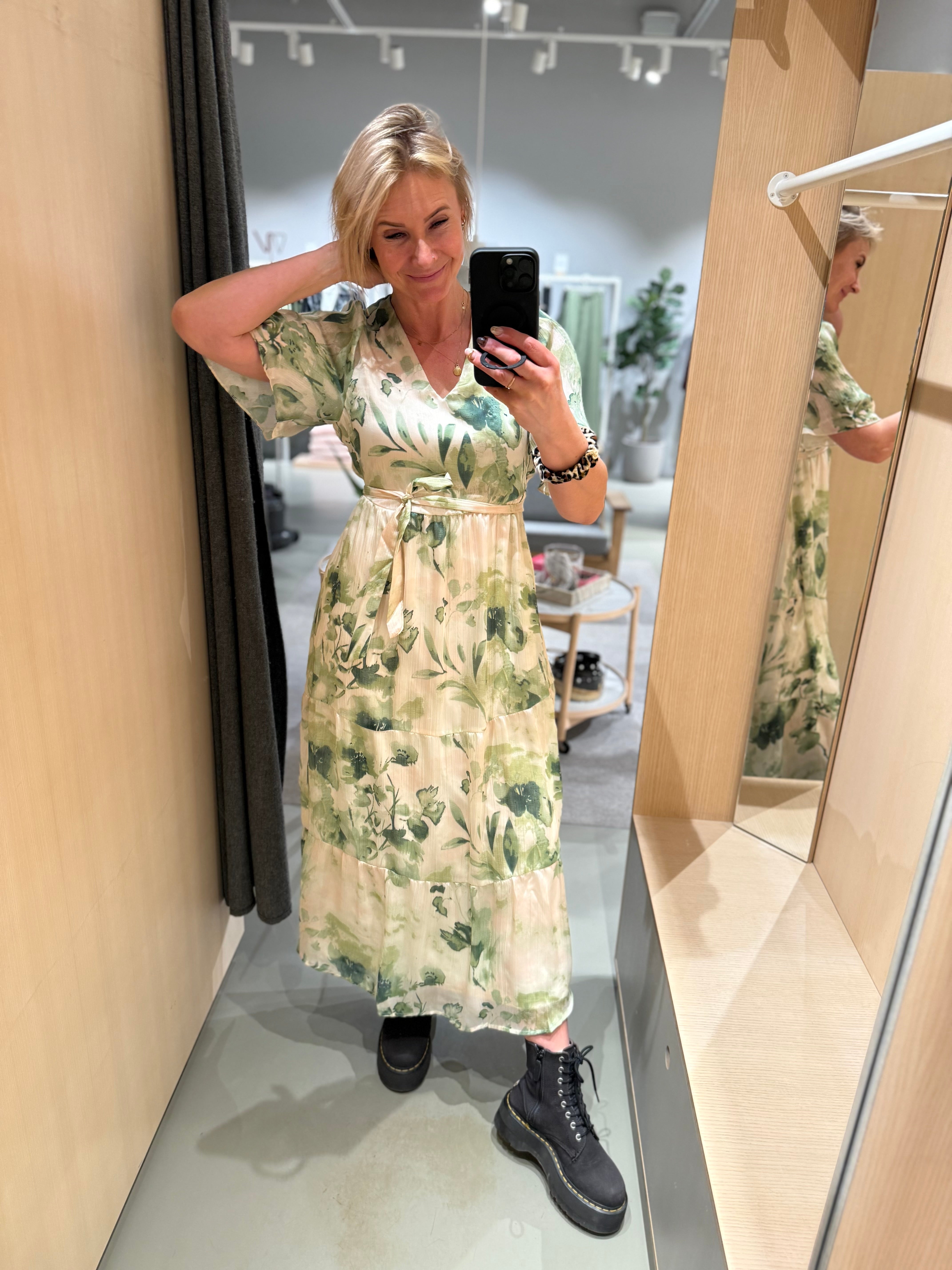 VIMOLINA Long Dress - Birch