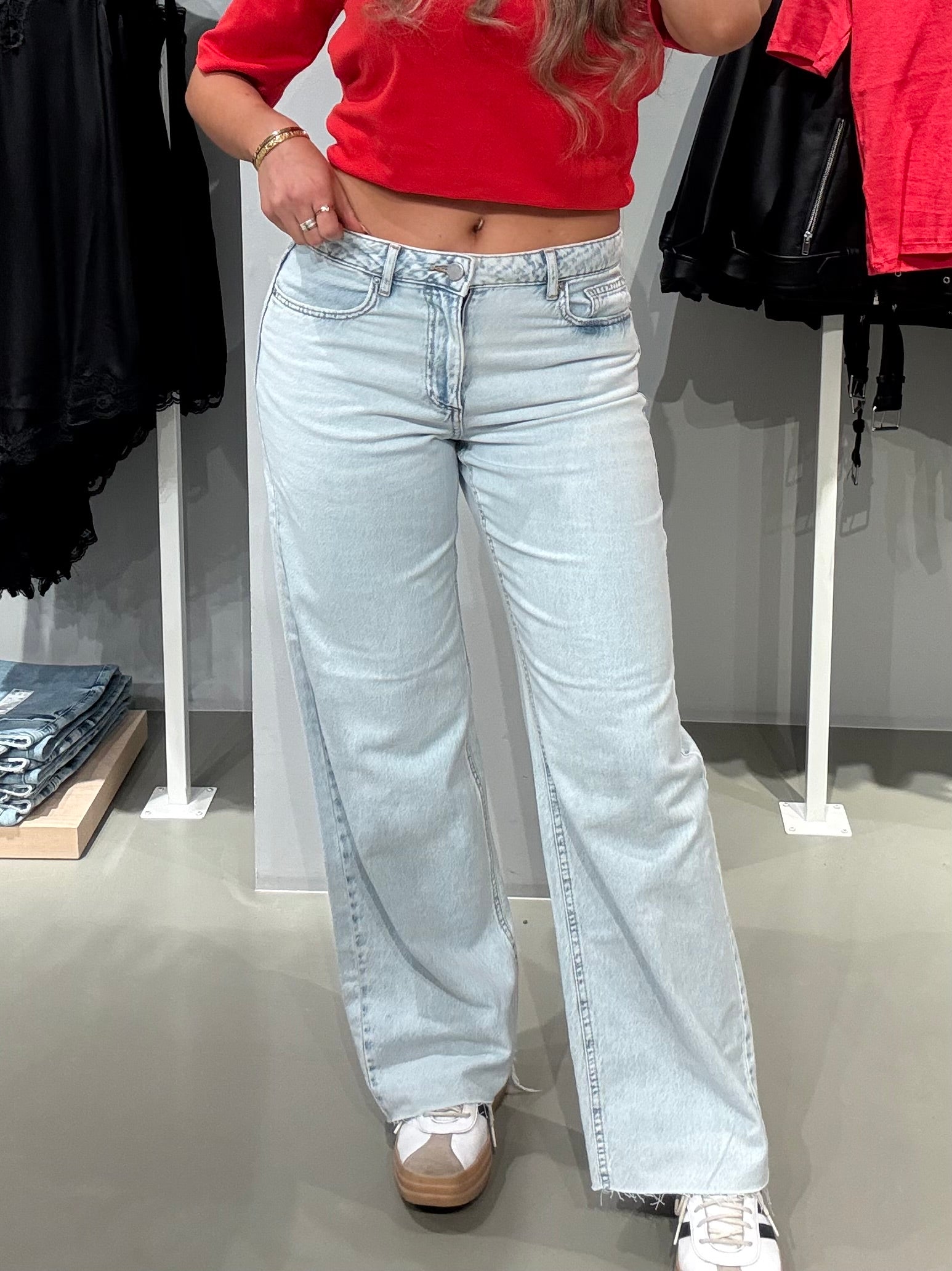 VIPALMA Jeans - Light Blue Denim