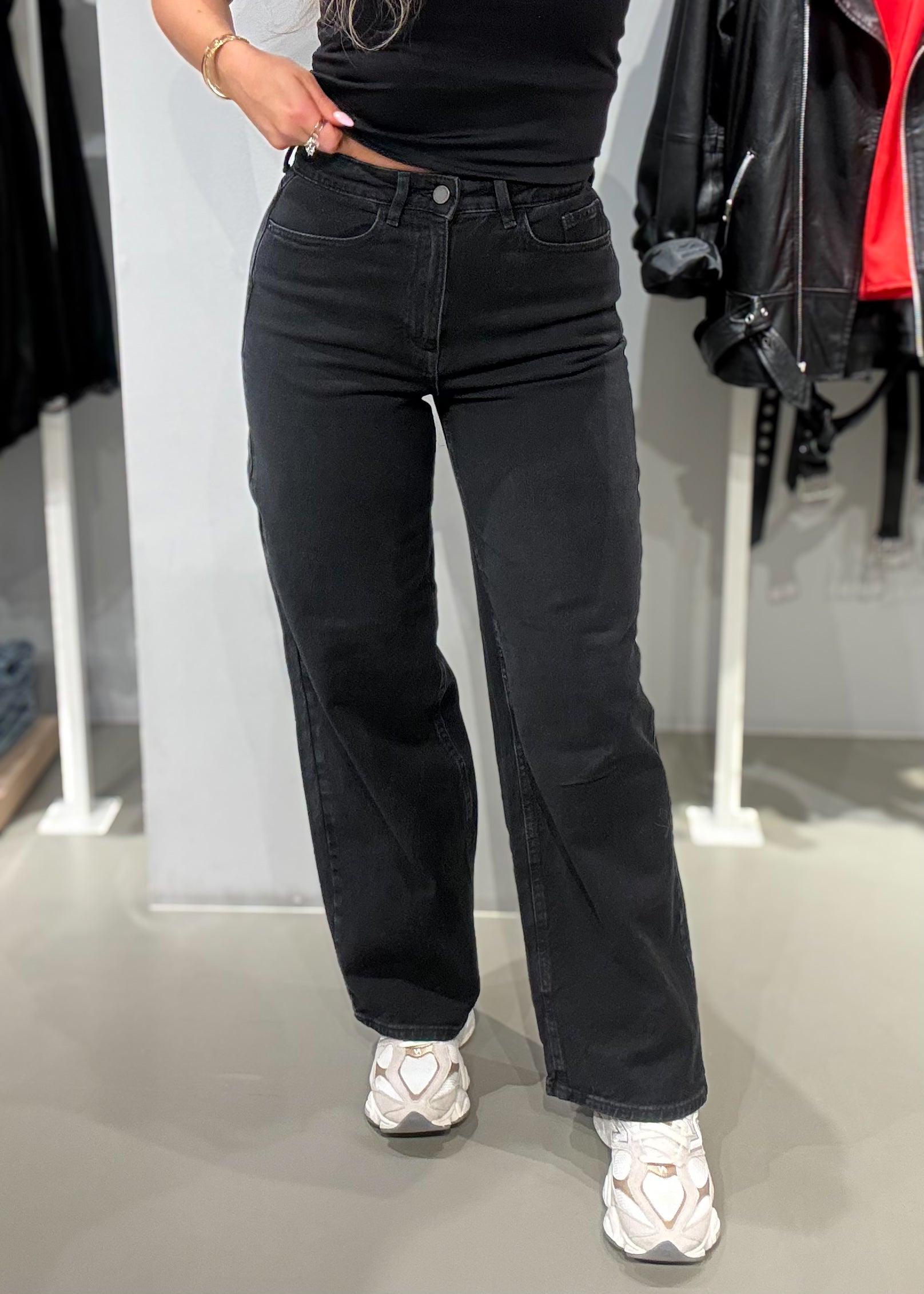 VIFREYA Jeans - Black Denim