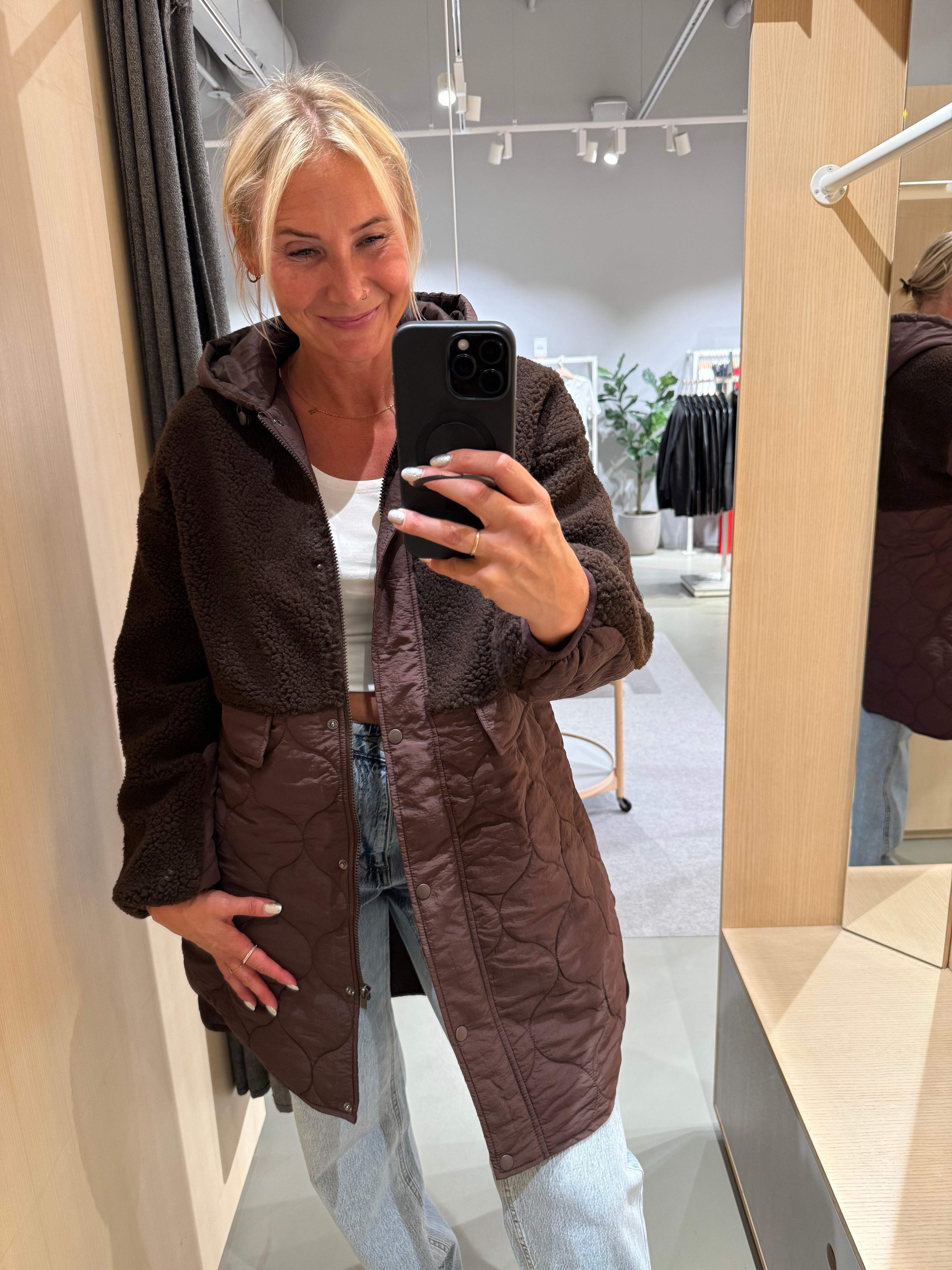 VITONE Coat - Coffee Bean