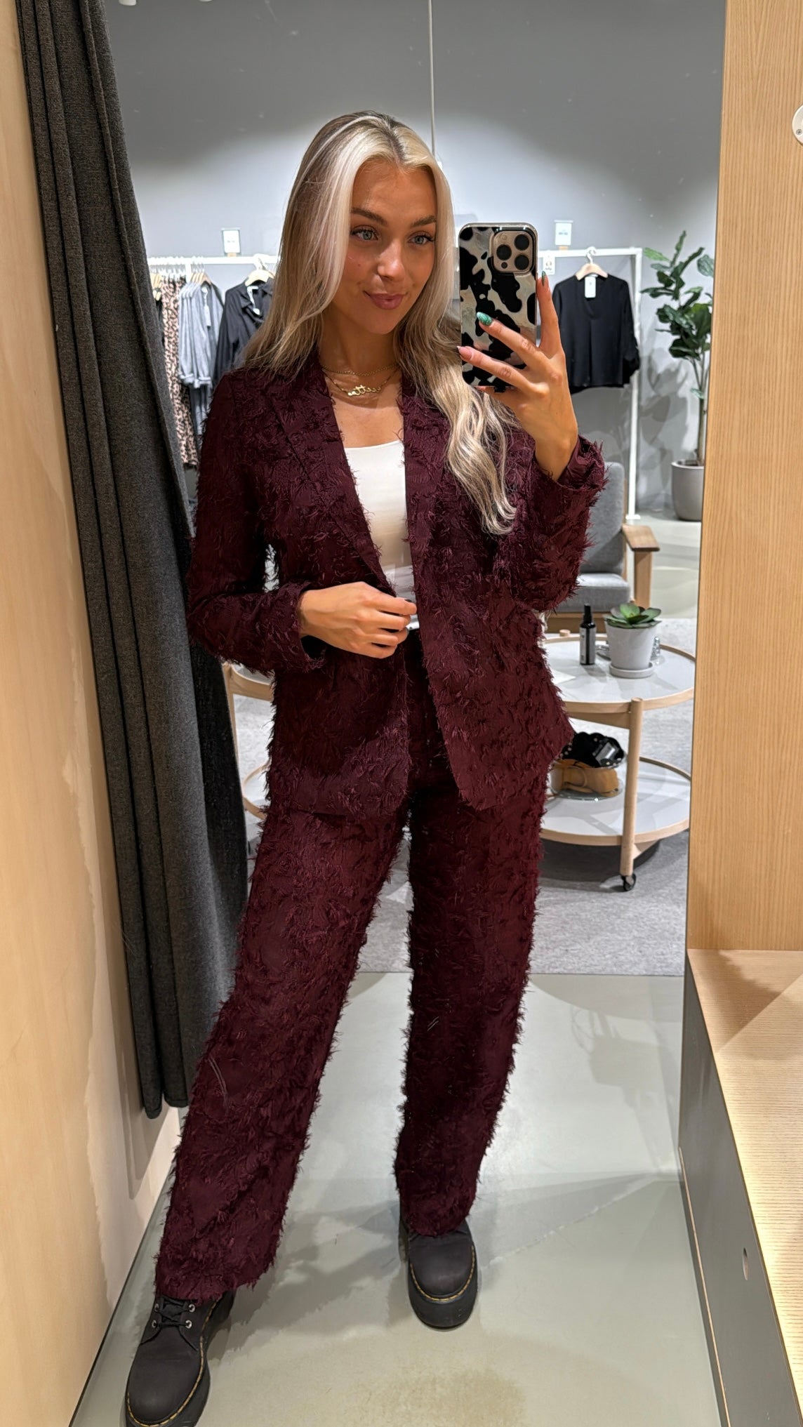 VIWAGNE Blazer - Fig