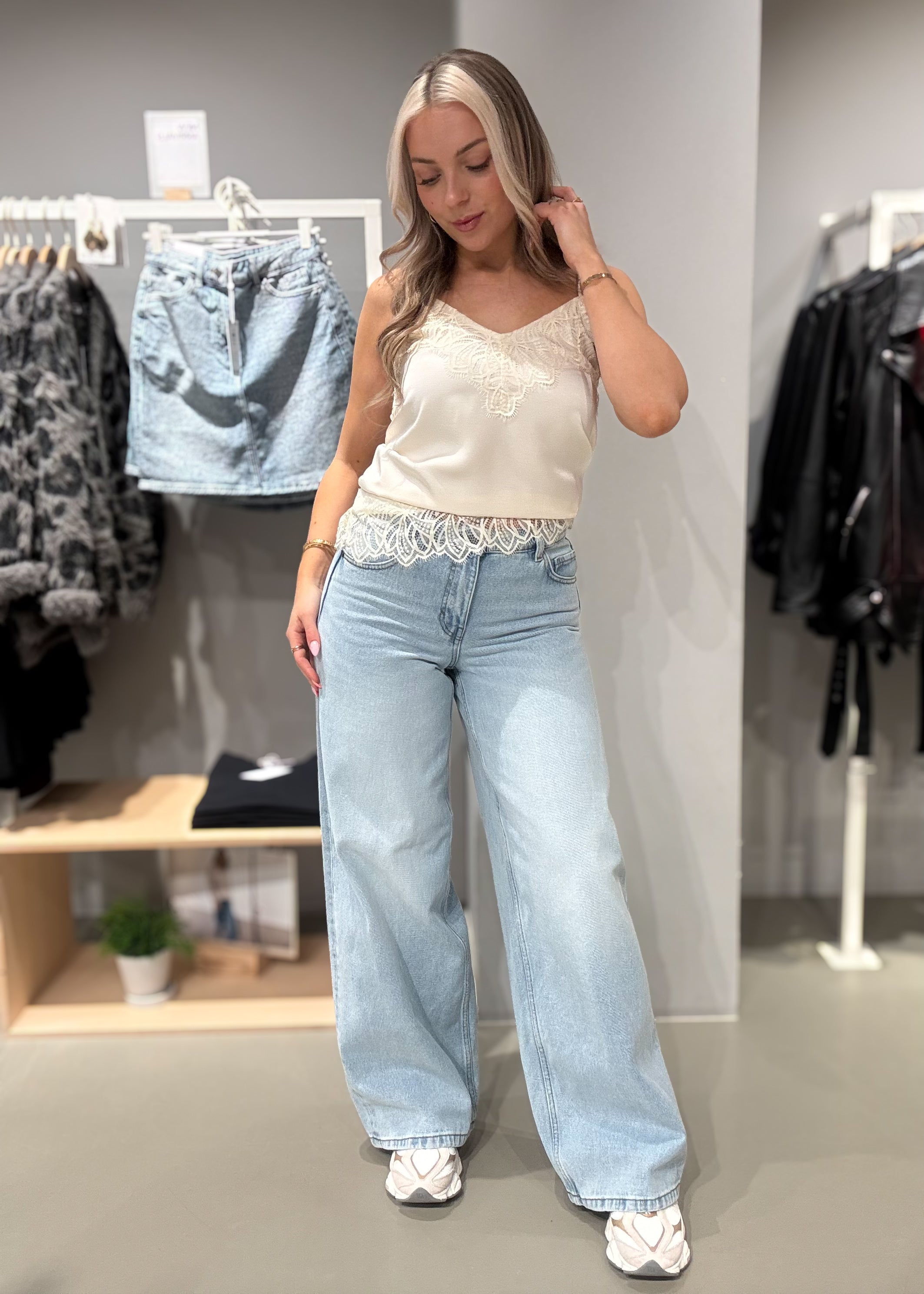 NMKETTIE Jeans - Light Blue Denim