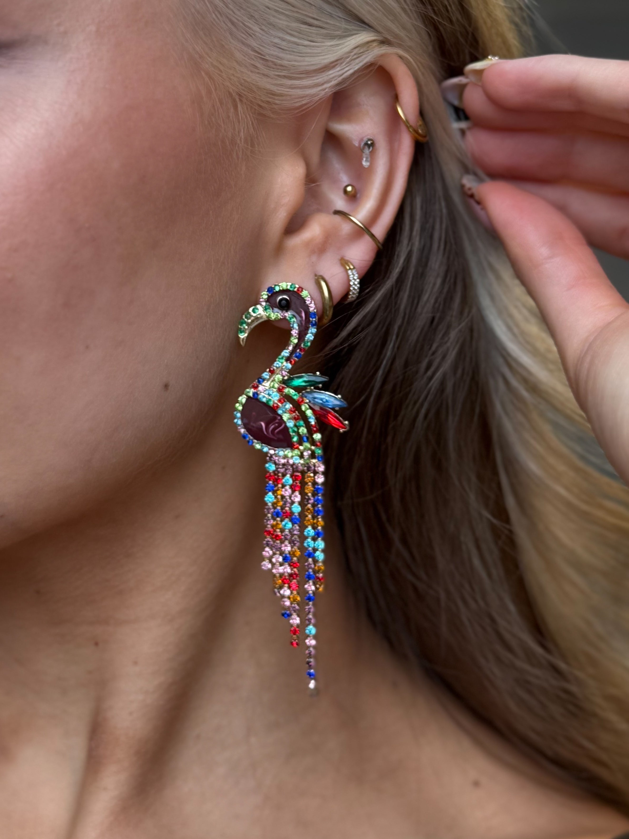 PCNAJA Earrings - Gold Colour