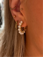 PCLETISA Earrings - Gold Colour