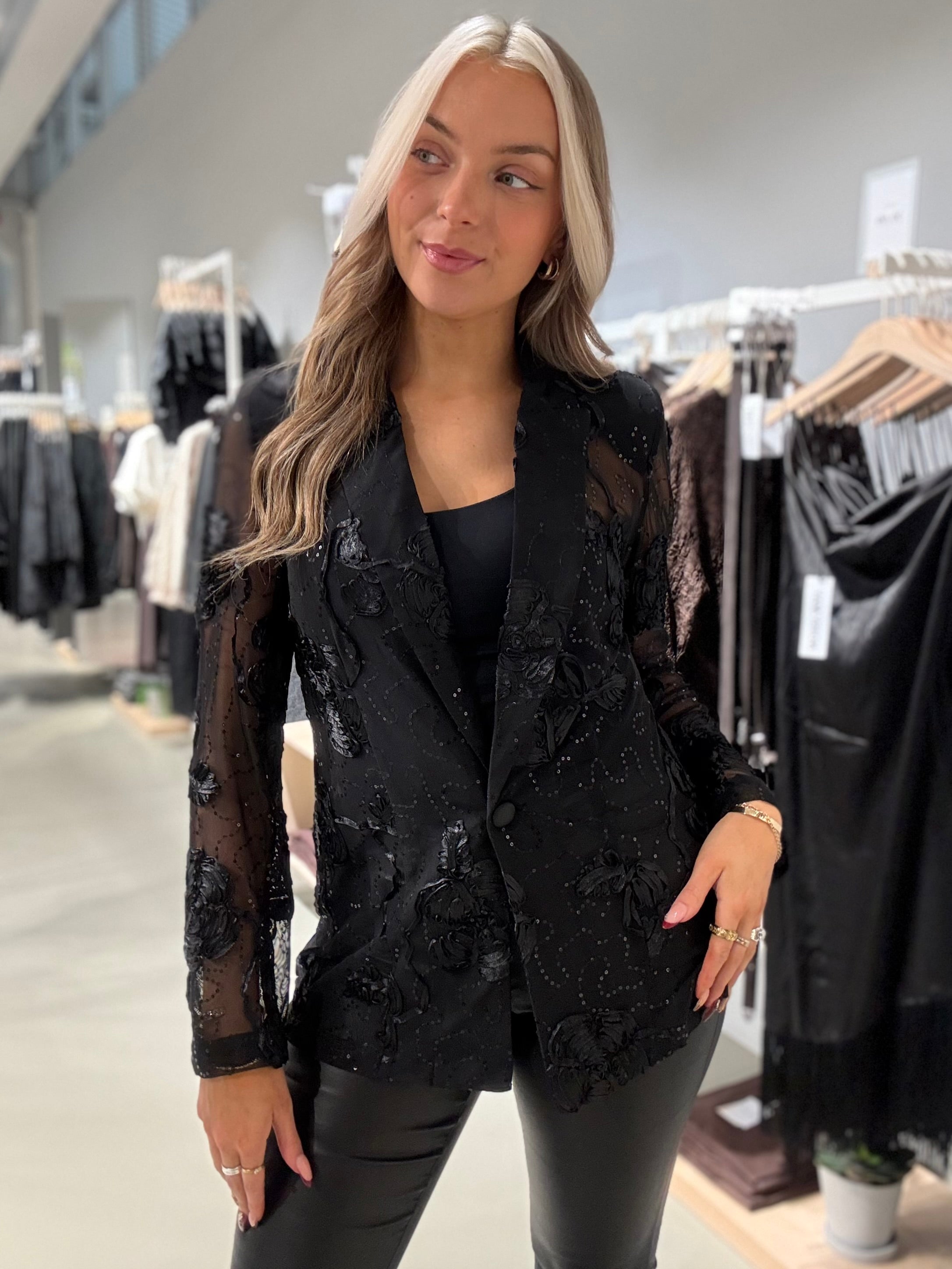 VIDITTE Blazer - Black Beauty