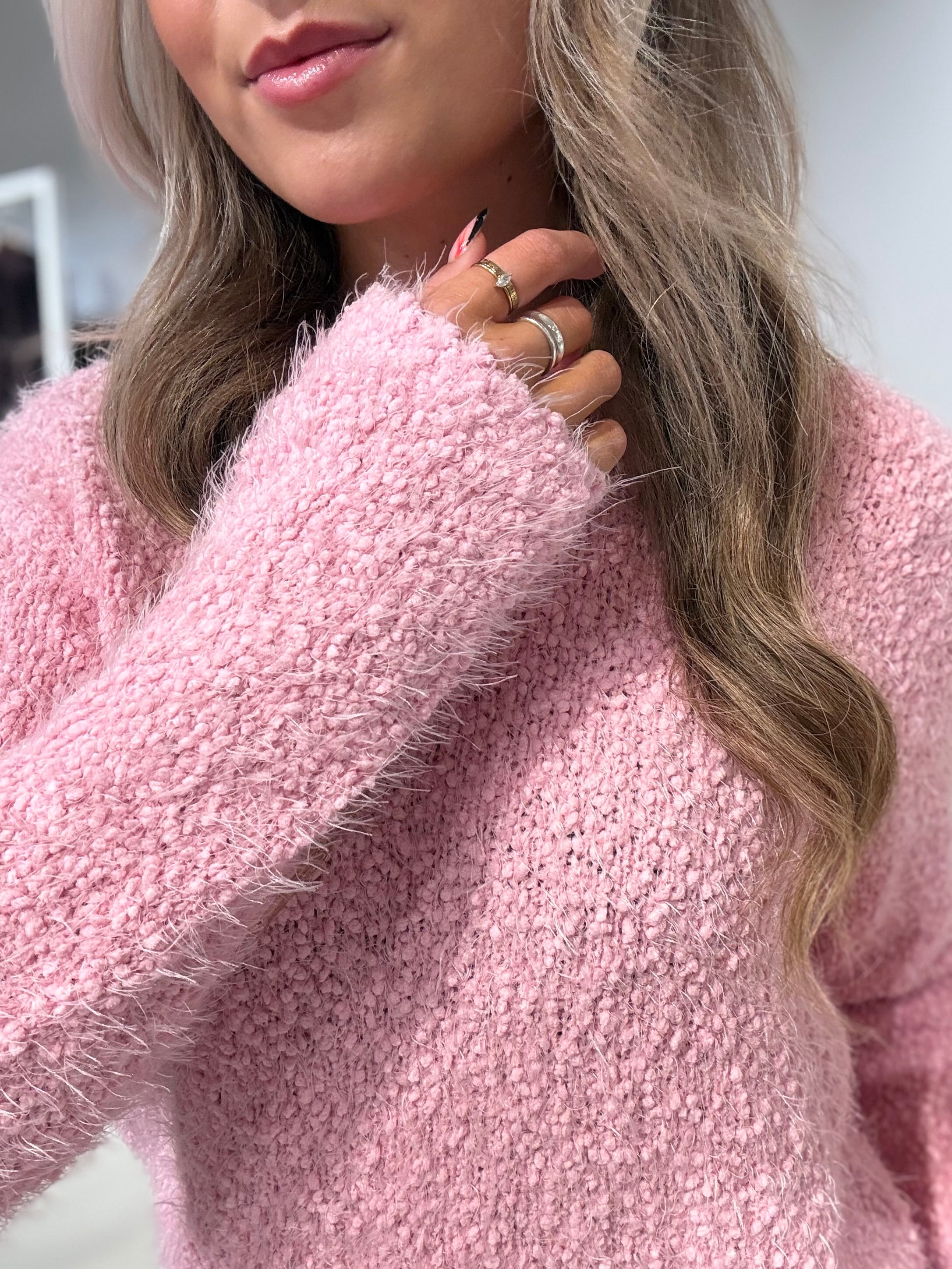 NMSASSY Pullover - Romance Rose
