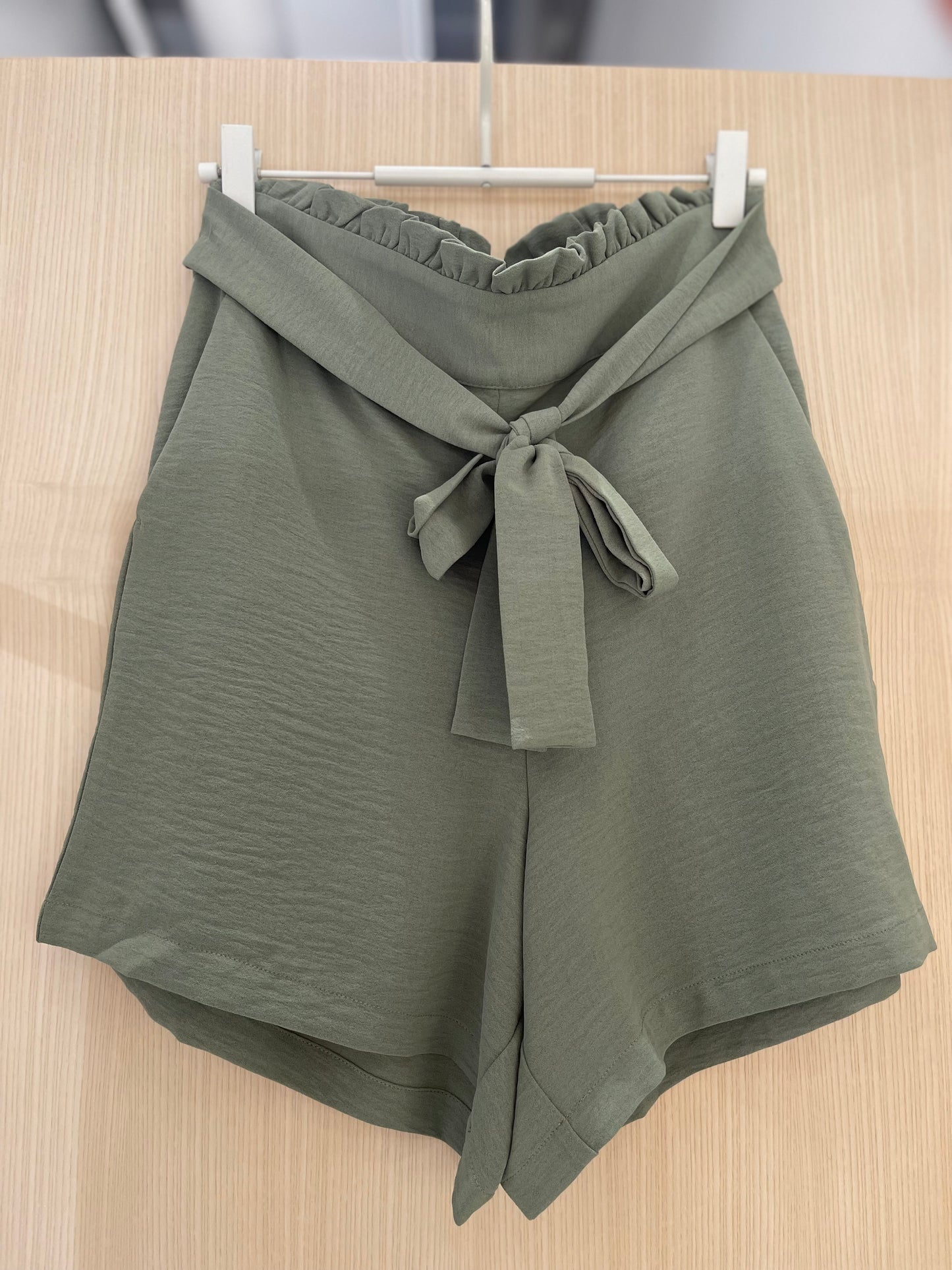 VIRASHA Shorts - Oil Green