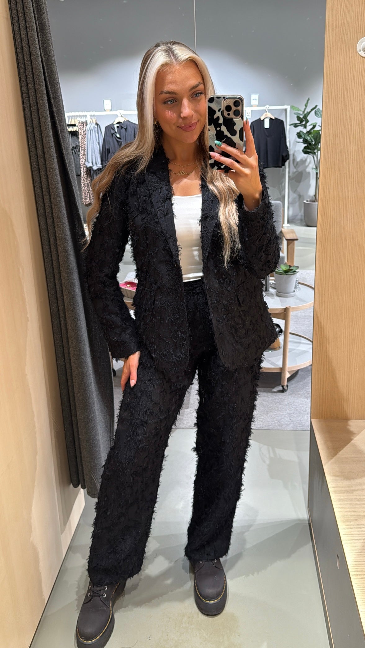 VIWAGNE Blazer - Black Beauty