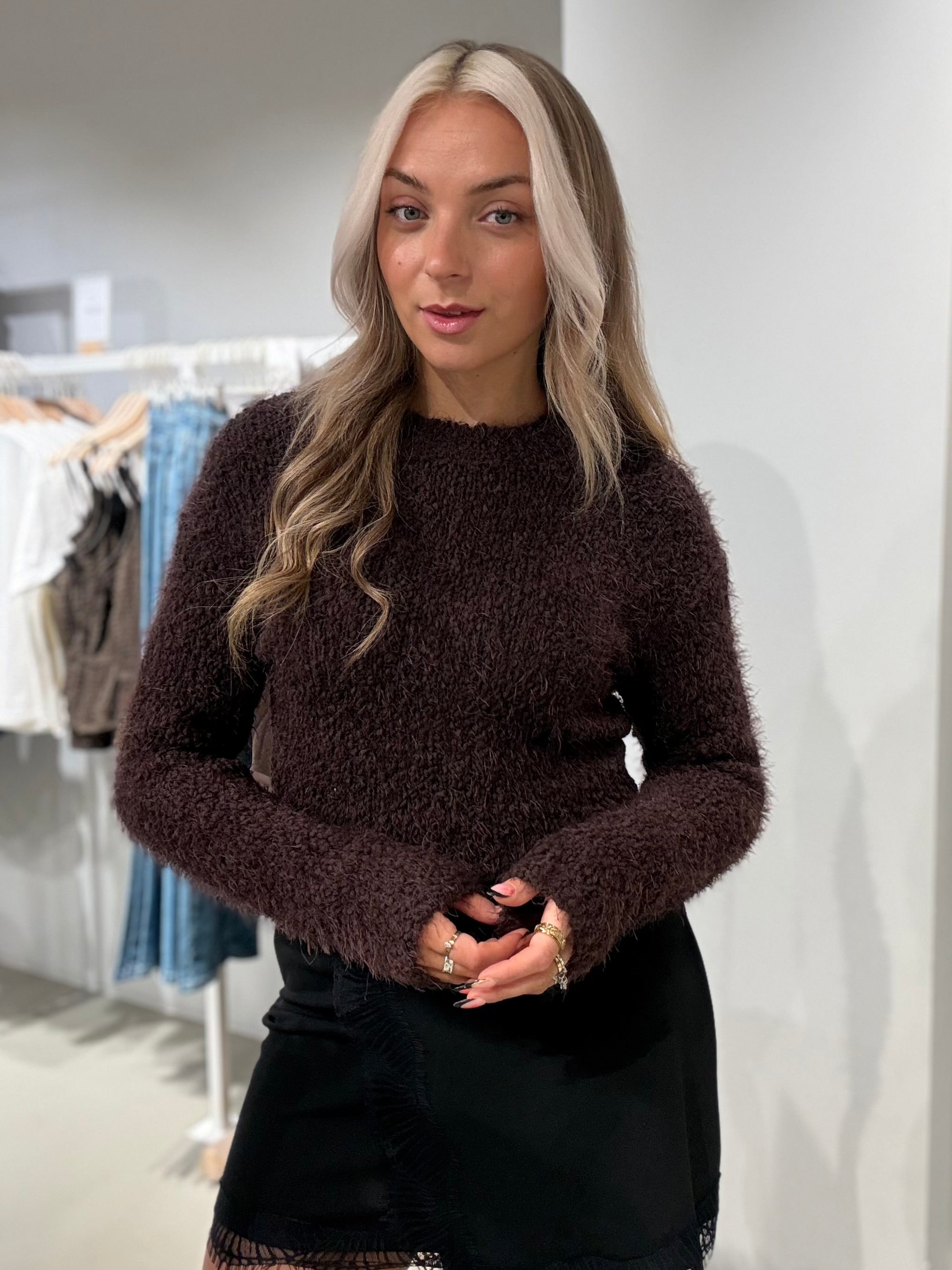 NMSASSY Pullover - Chocolate Plum