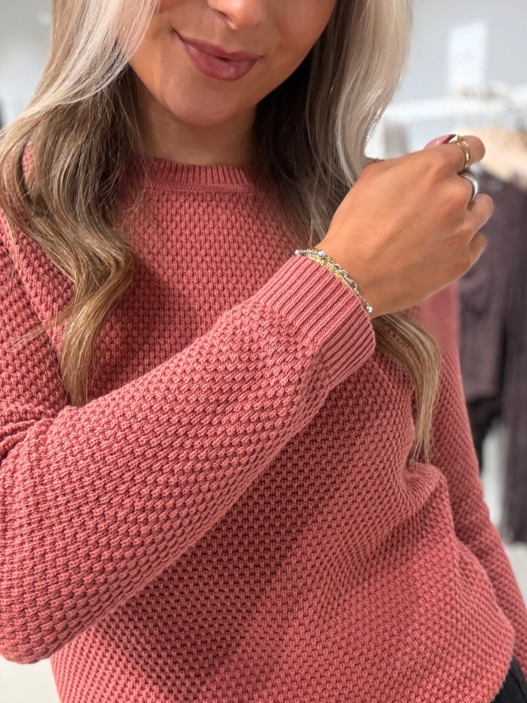 VIDALO Pullover - Marsala