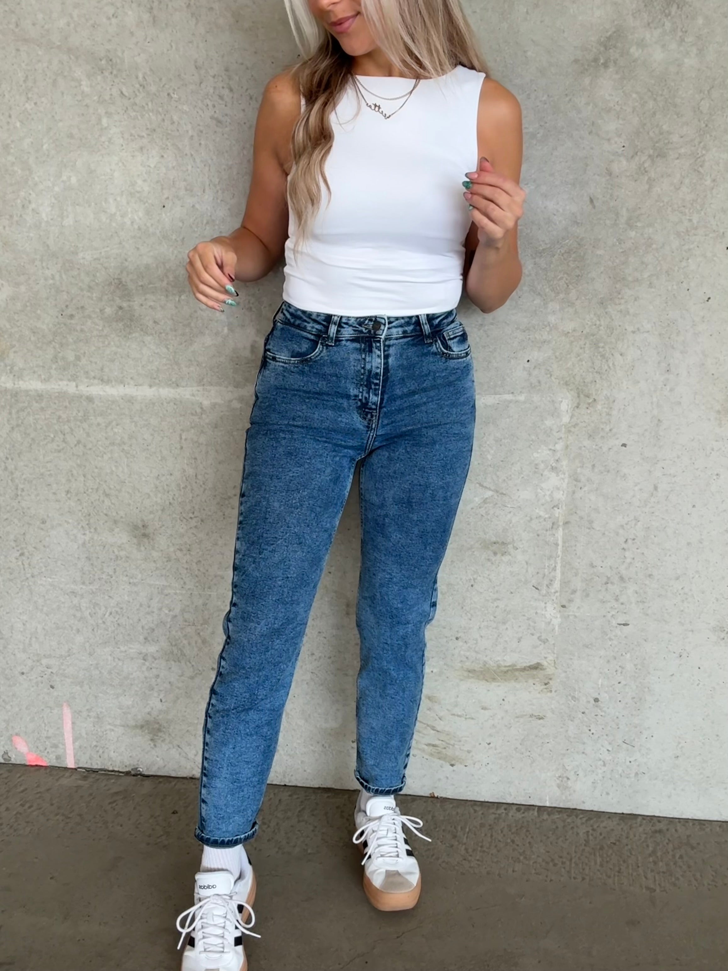 NMMONI Jeans - Medium Blue Denim