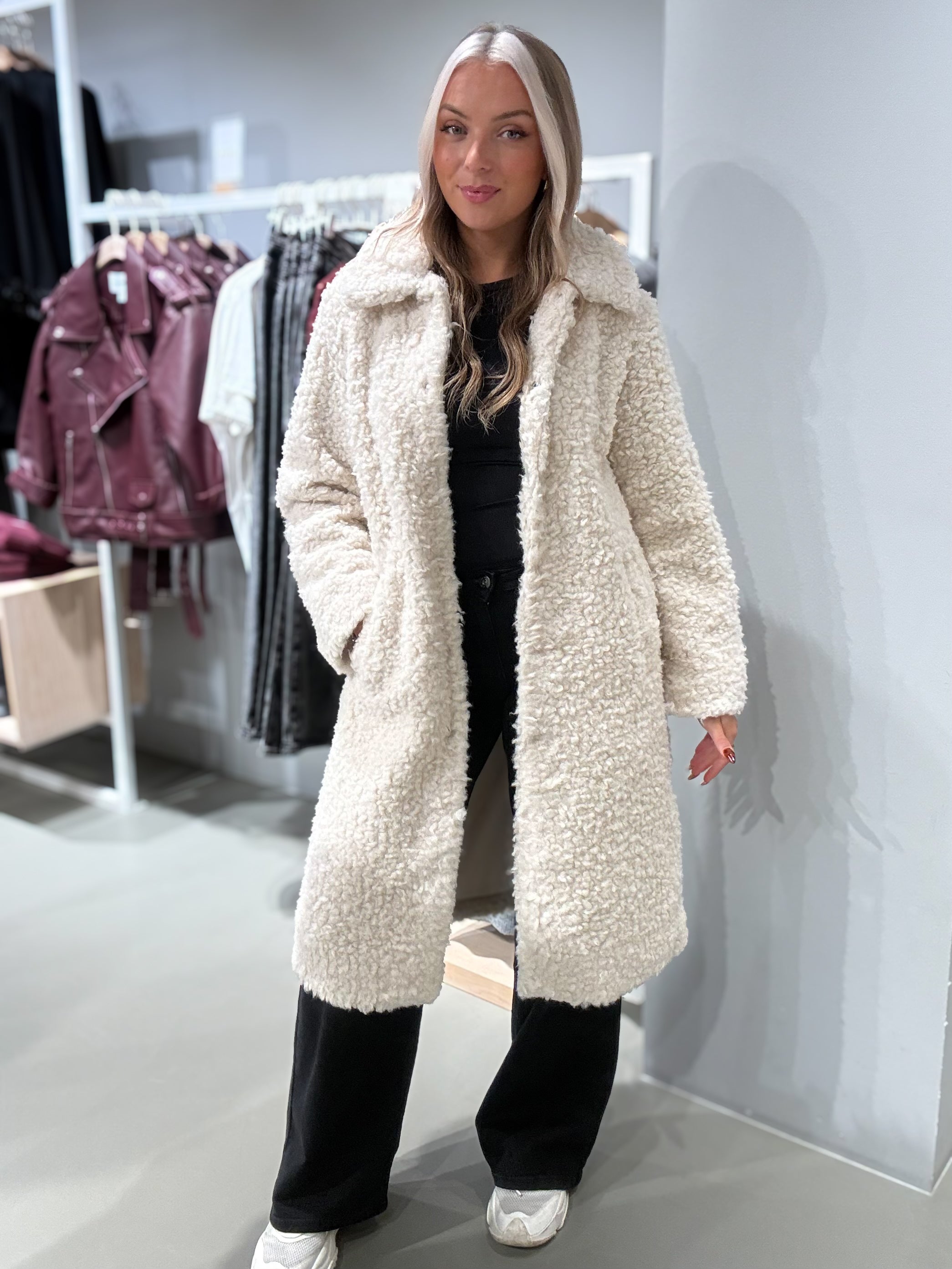 VIFEATHY Coat - Birch