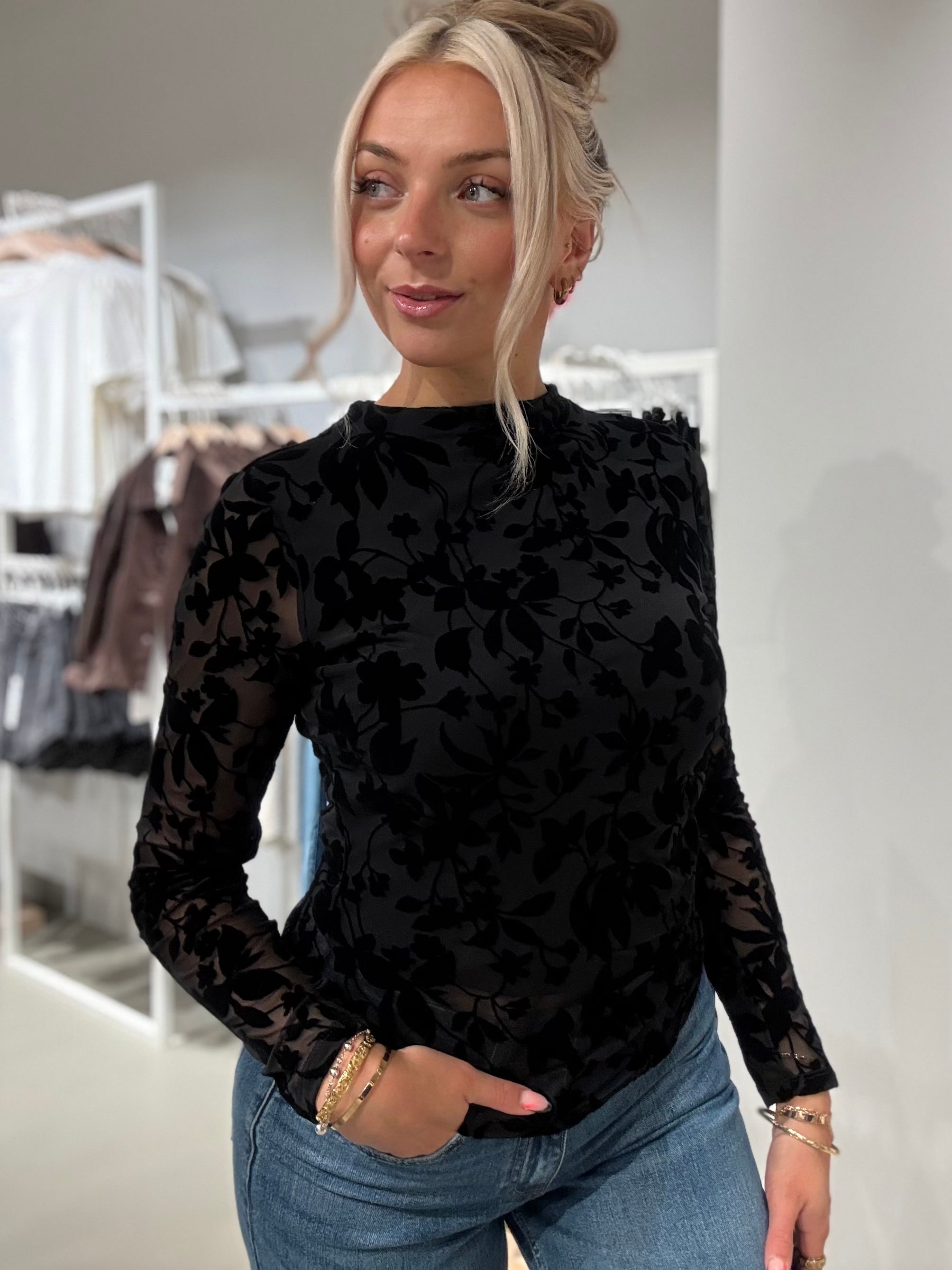 VIRIKKE Top - Black Beauty