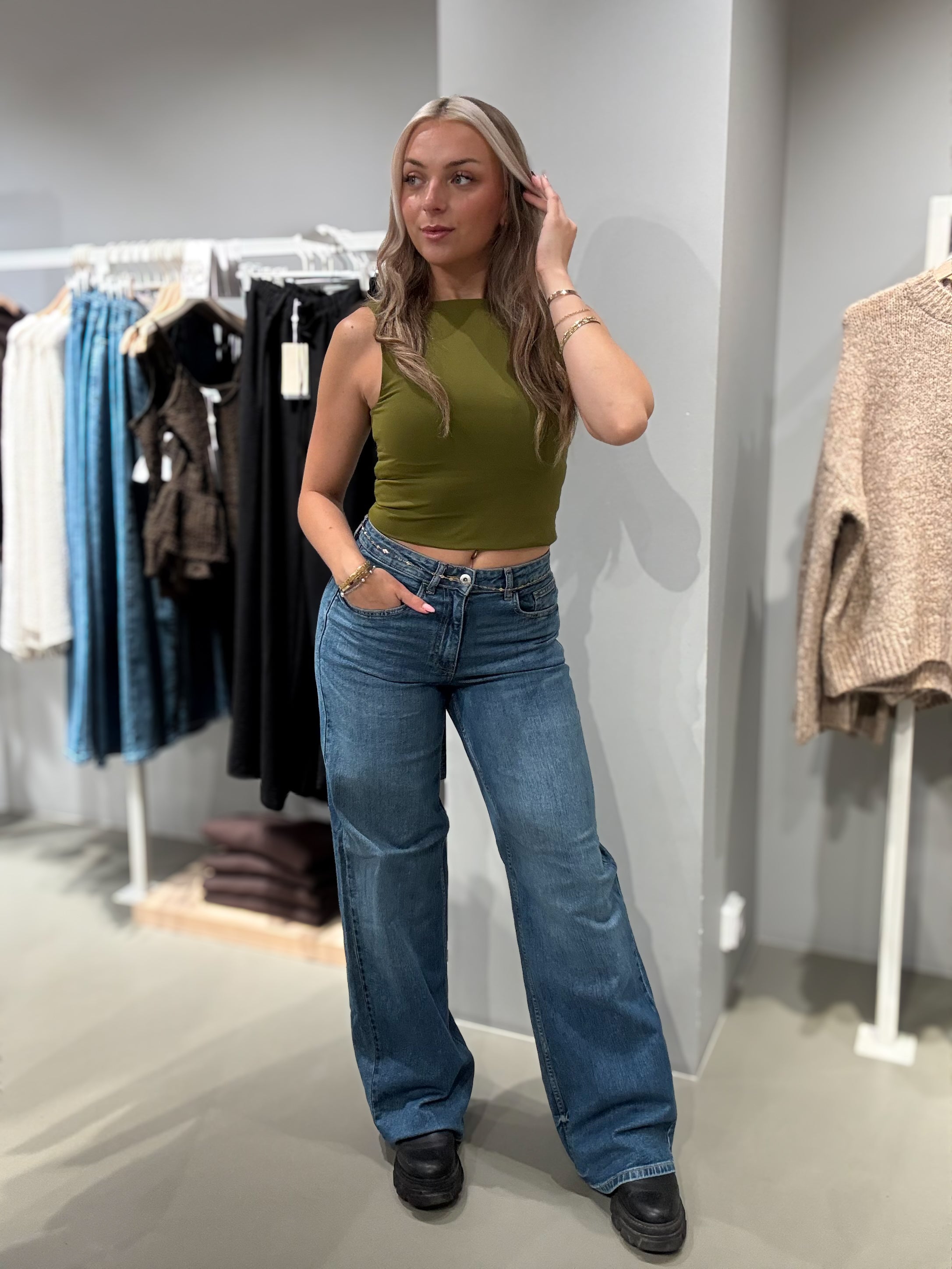 NMKENZIE Jeans - Medium Blue Denim