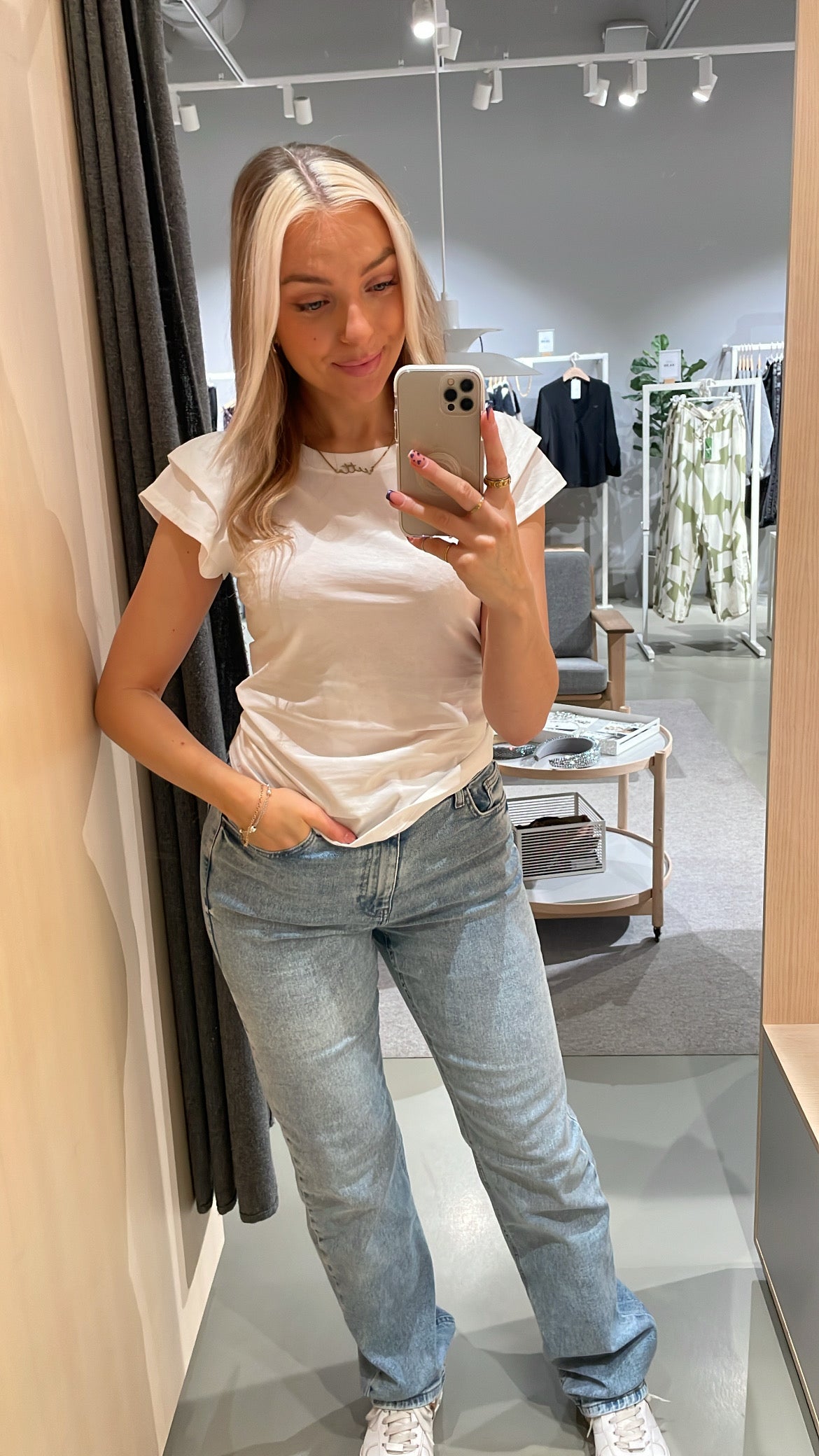 SLFCAMILA T-Shirt - Bright White