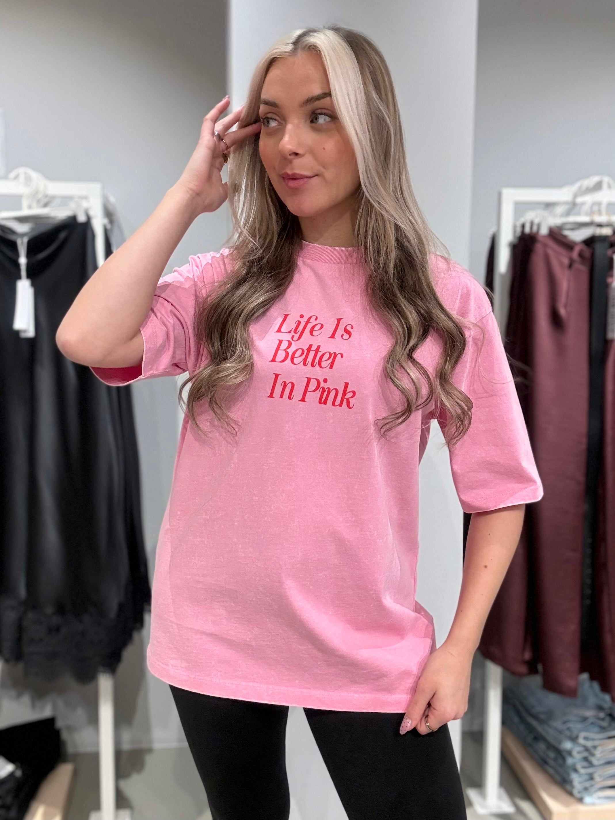 NMPOLLY T-Shirt - Begonia Pink