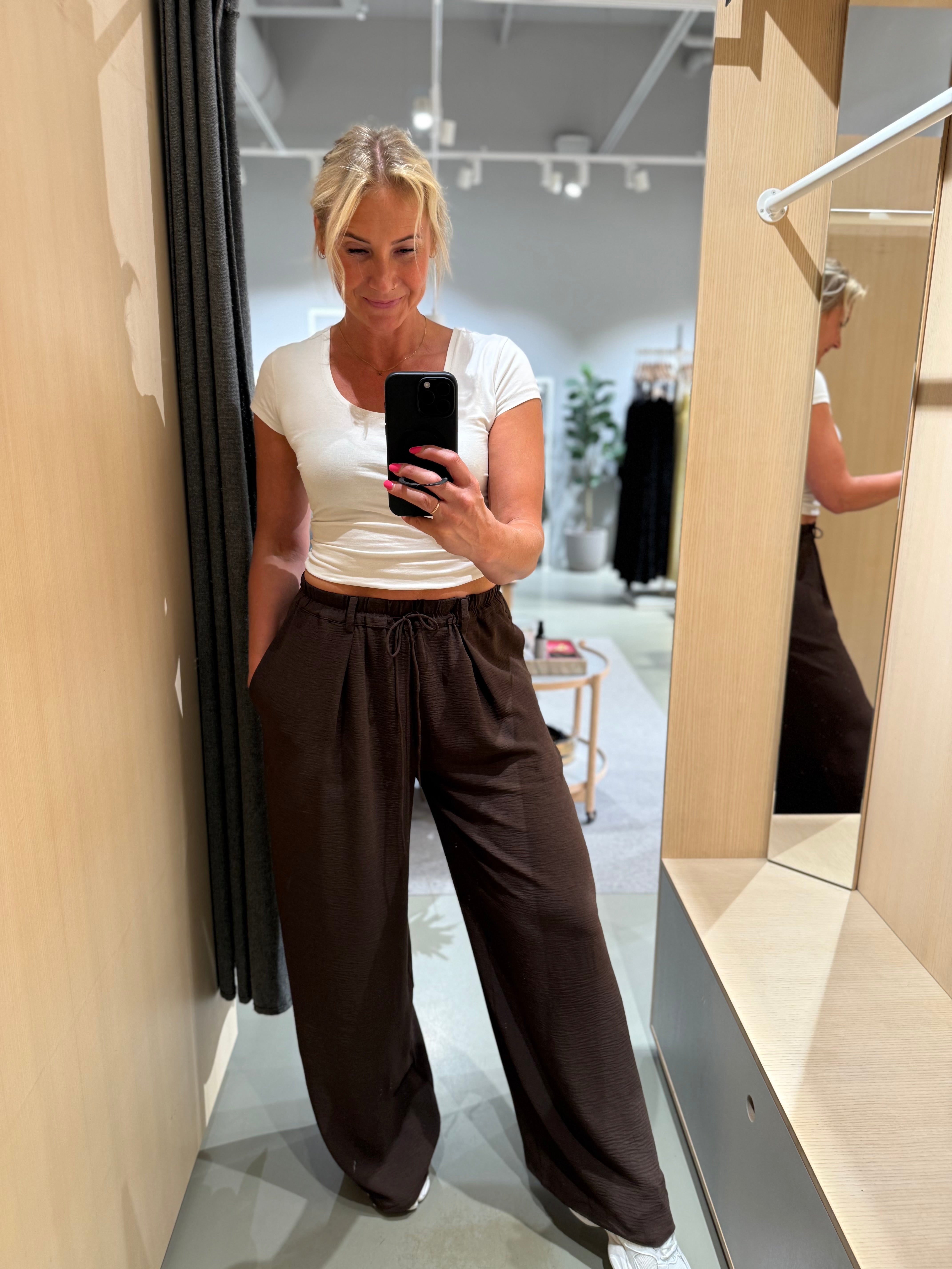 VISURASHIL Trousers - Coffee Bean