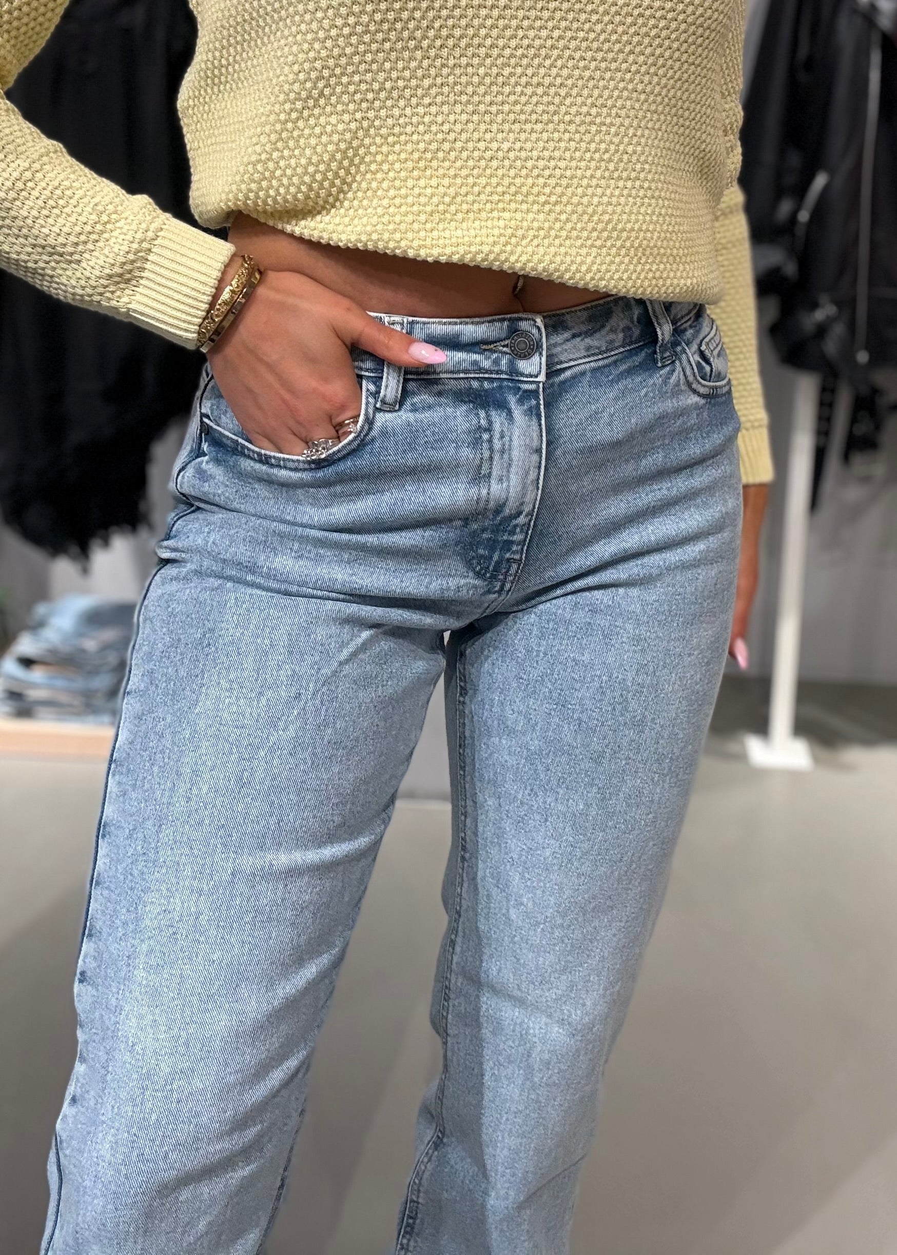 NMMONICA Jeans - Light Blue Denim