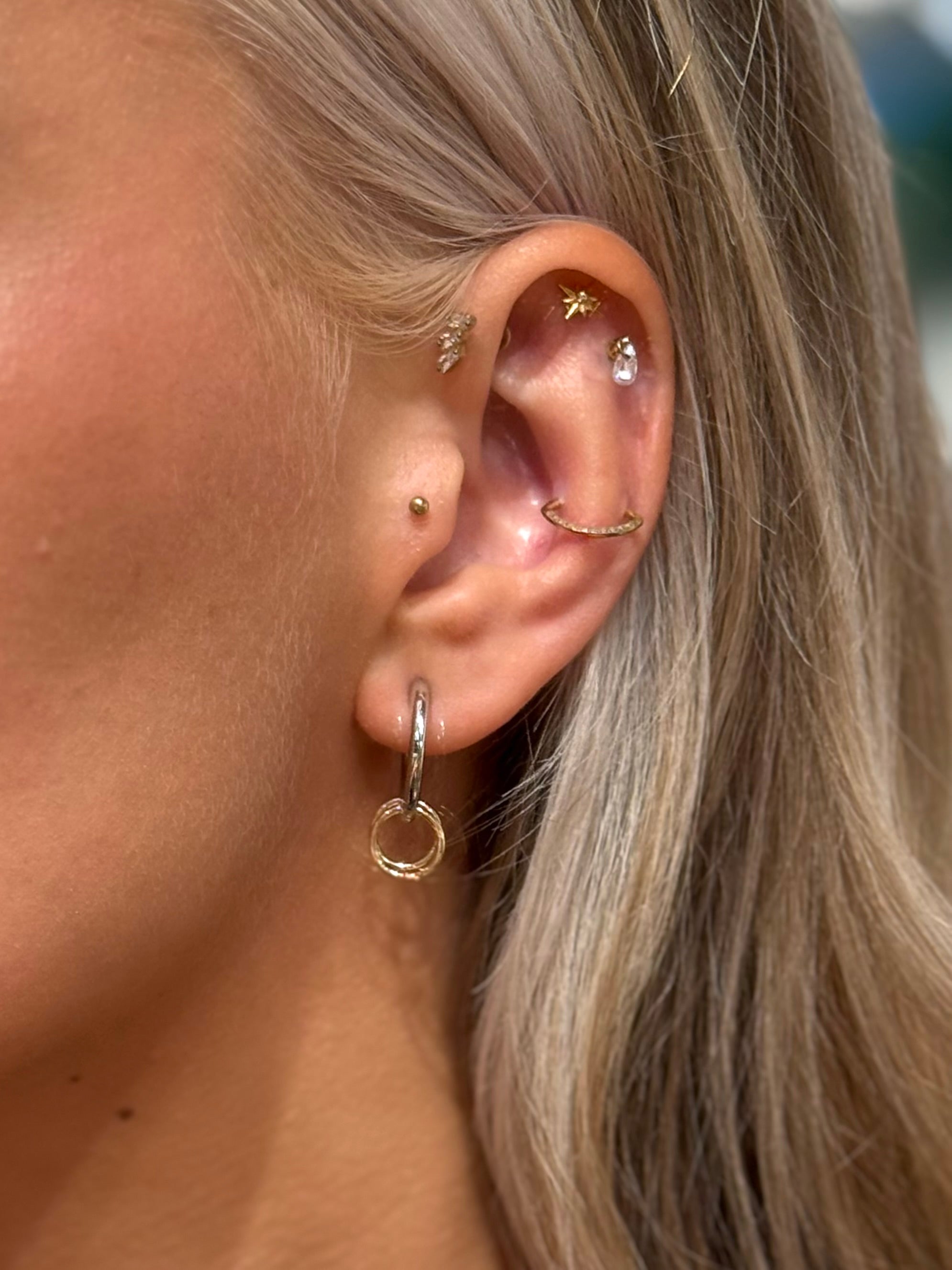 PCNIOKA Earrings - Silver Colour